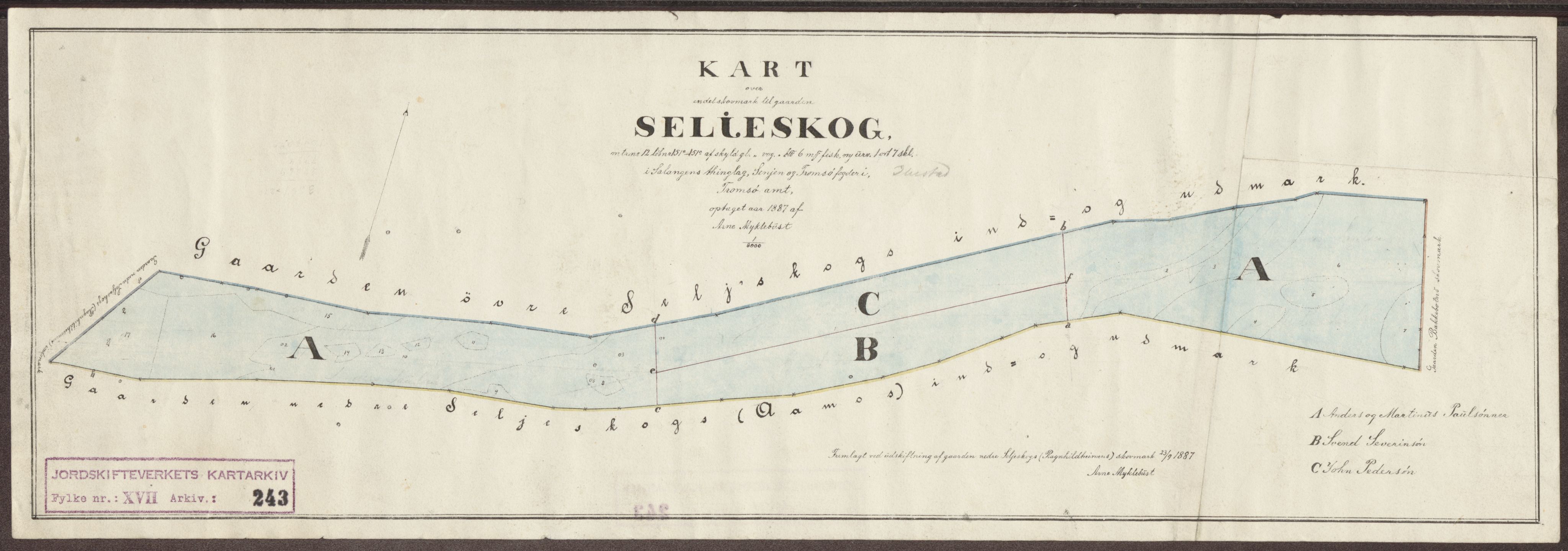Jordskifteverkets kartarkiv, RA/S-3929/T, 1859-1988, p. 296