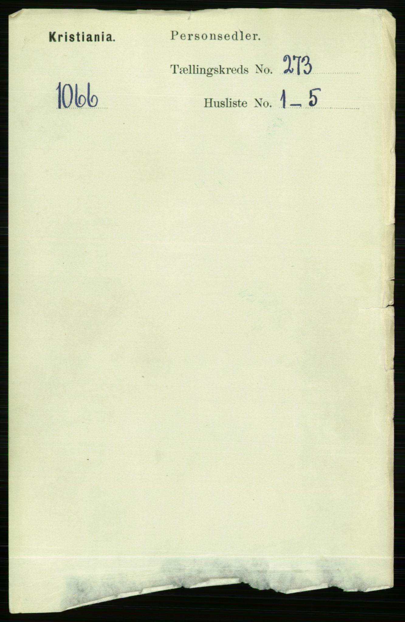 RA, 1891 census for 0301 Kristiania, 1891, p. 165757