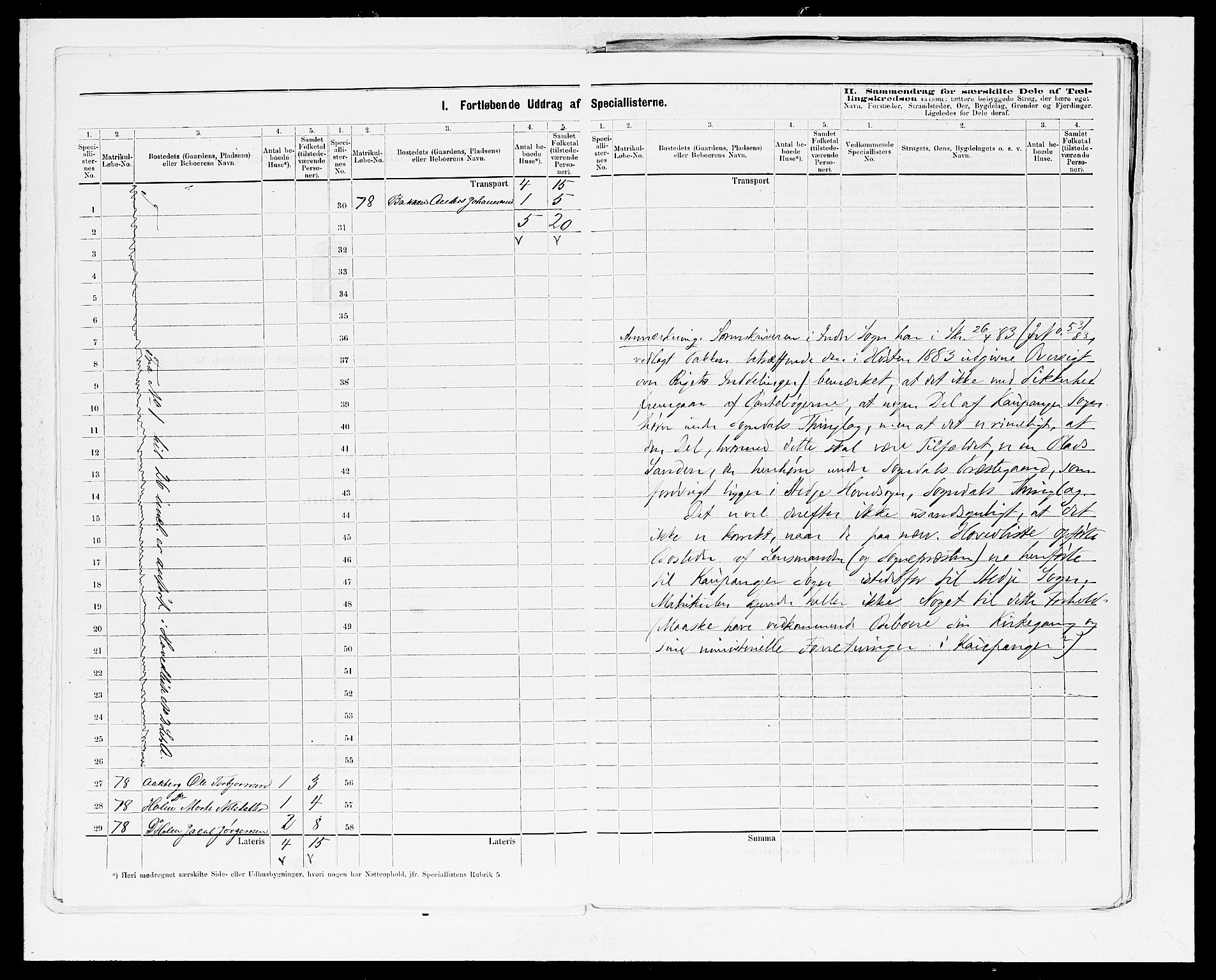 SAB, 1875 census for 1420P Sogndal, 1875, p. 7