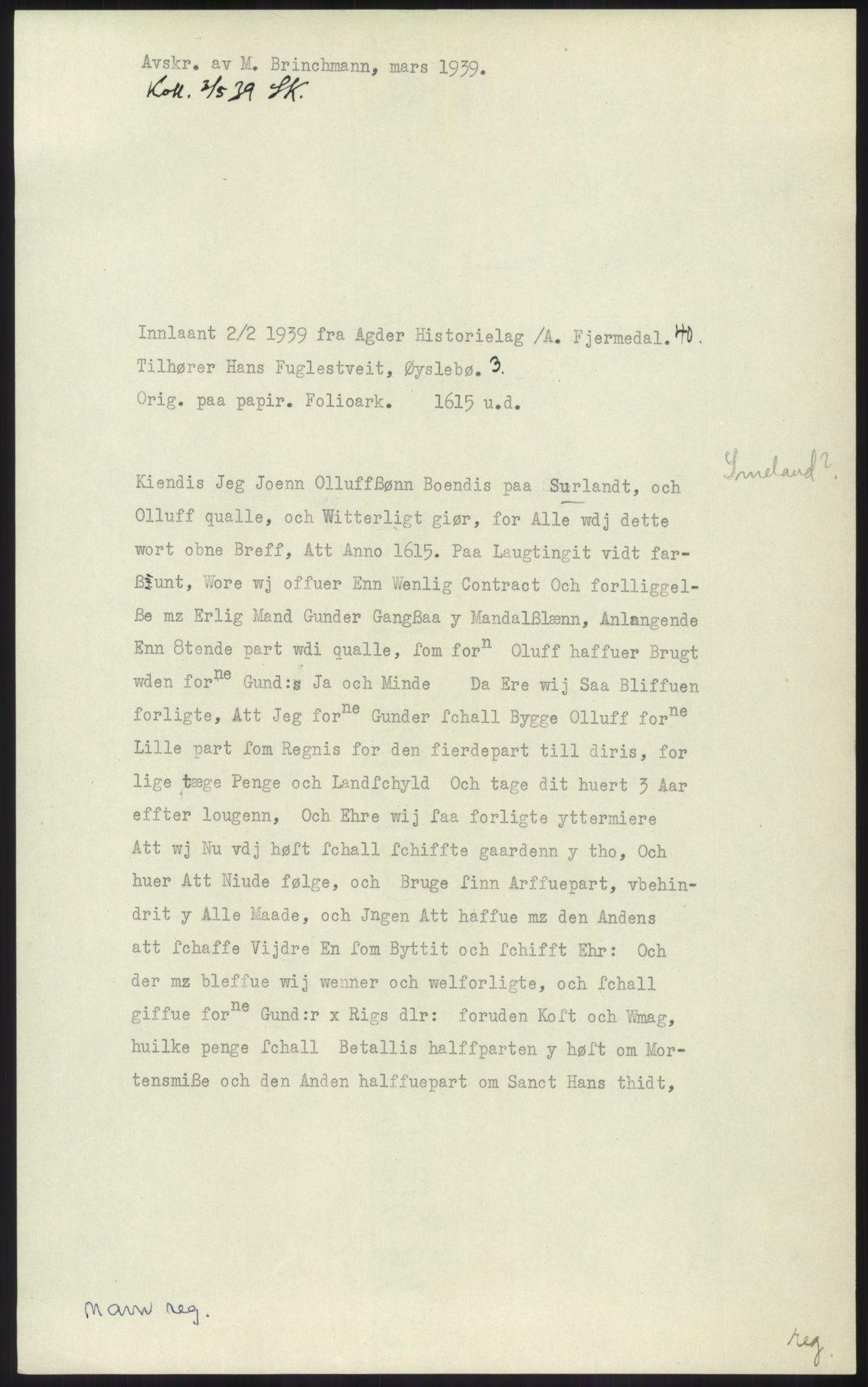 Samlinger til kildeutgivelse, Diplomavskriftsamlingen, AV/RA-EA-4053/H/Ha, p. 1225