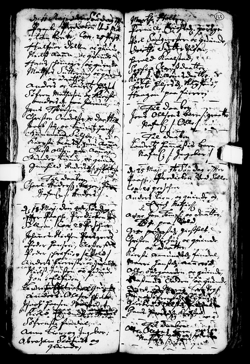 Solum kirkebøker, SAKO/A-306/F/Fa/L0001: Parish register (official) no. I 1, 1701-1716, p. 168