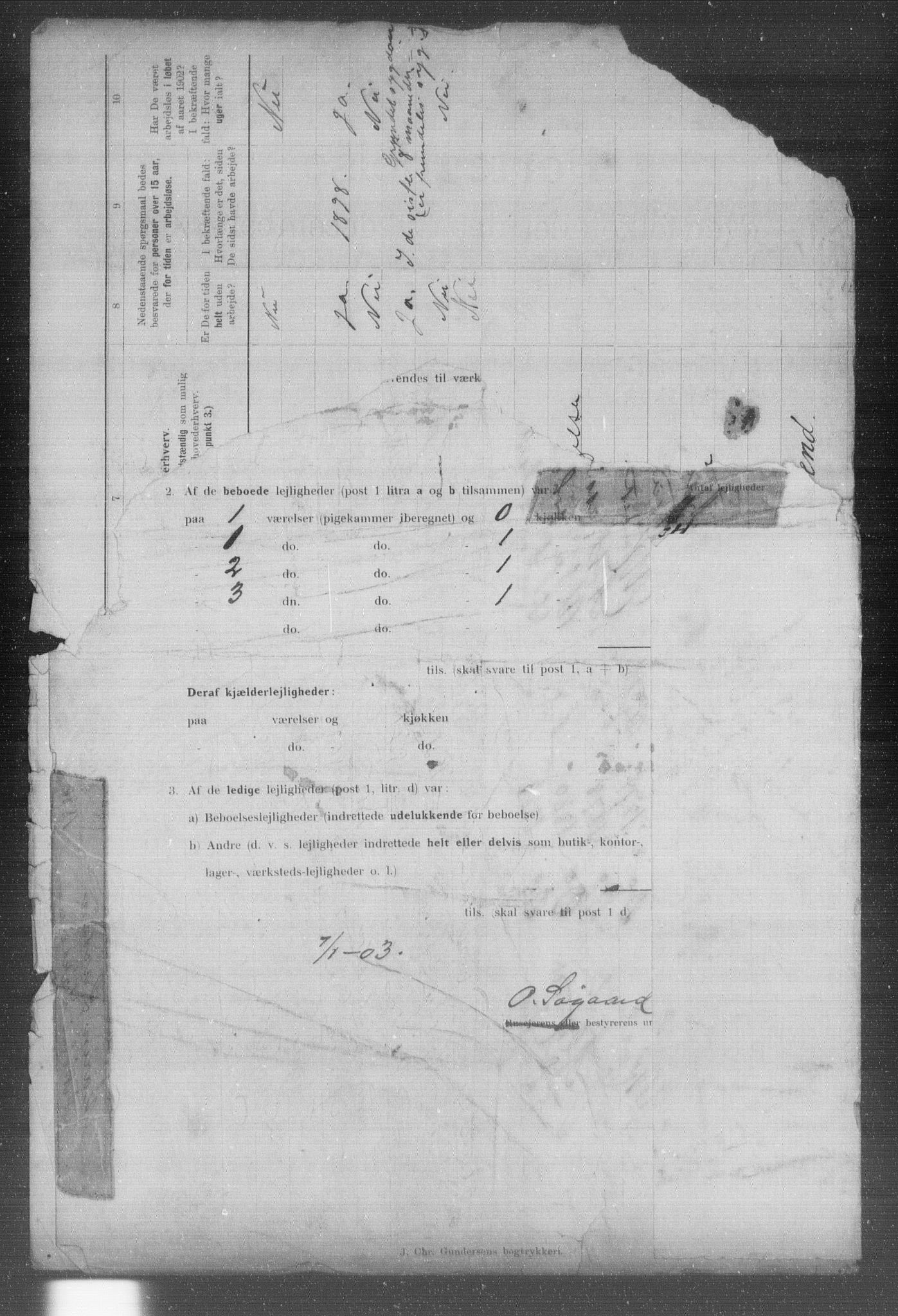 OBA, Municipal Census 1902 for Kristiania, 1902, p. 23319