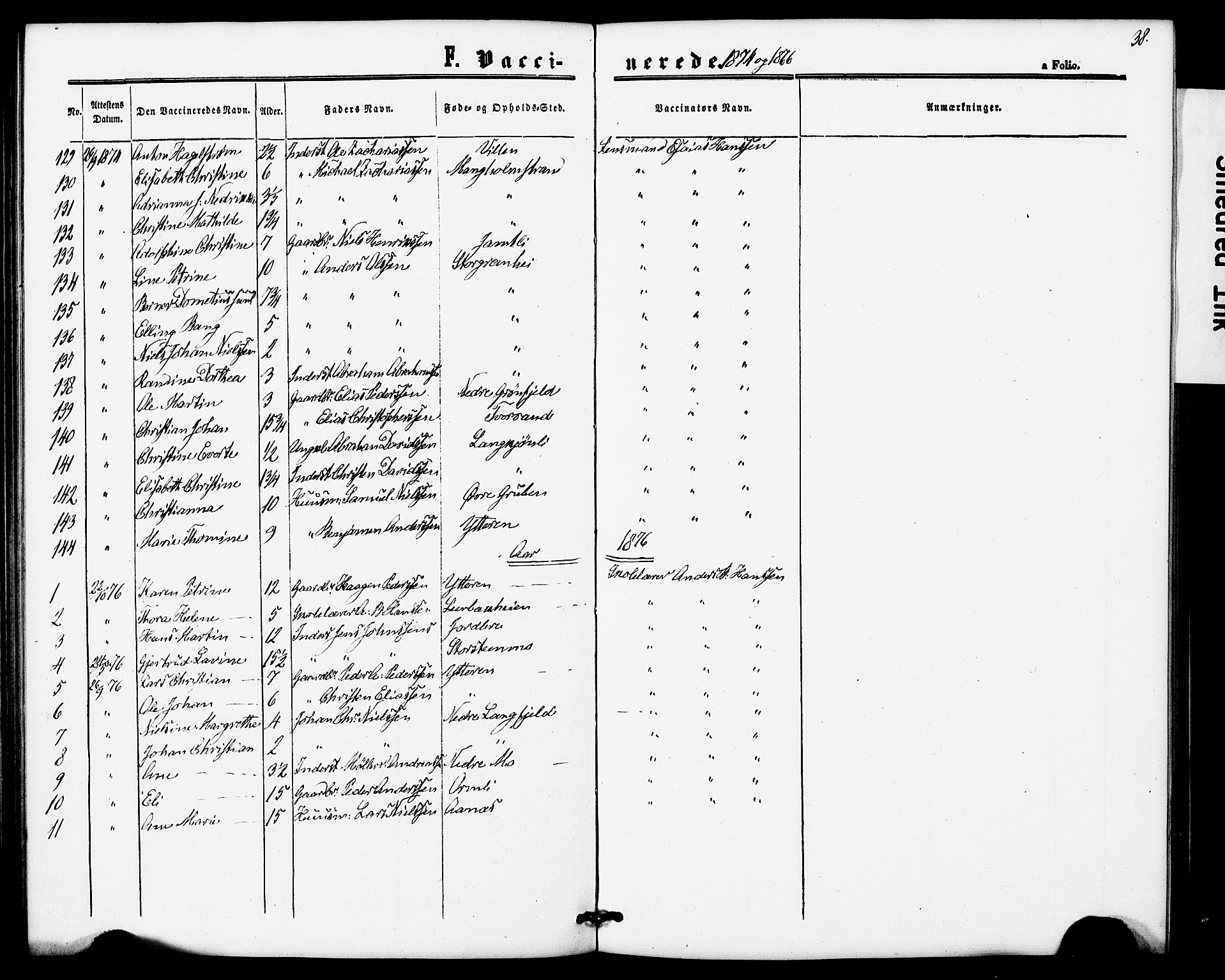 Ministerialprotokoller, klokkerbøker og fødselsregistre - Nordland, SAT/A-1459/827/L0397: Parish register (official) no. 827A09, 1862-1876, p. 38