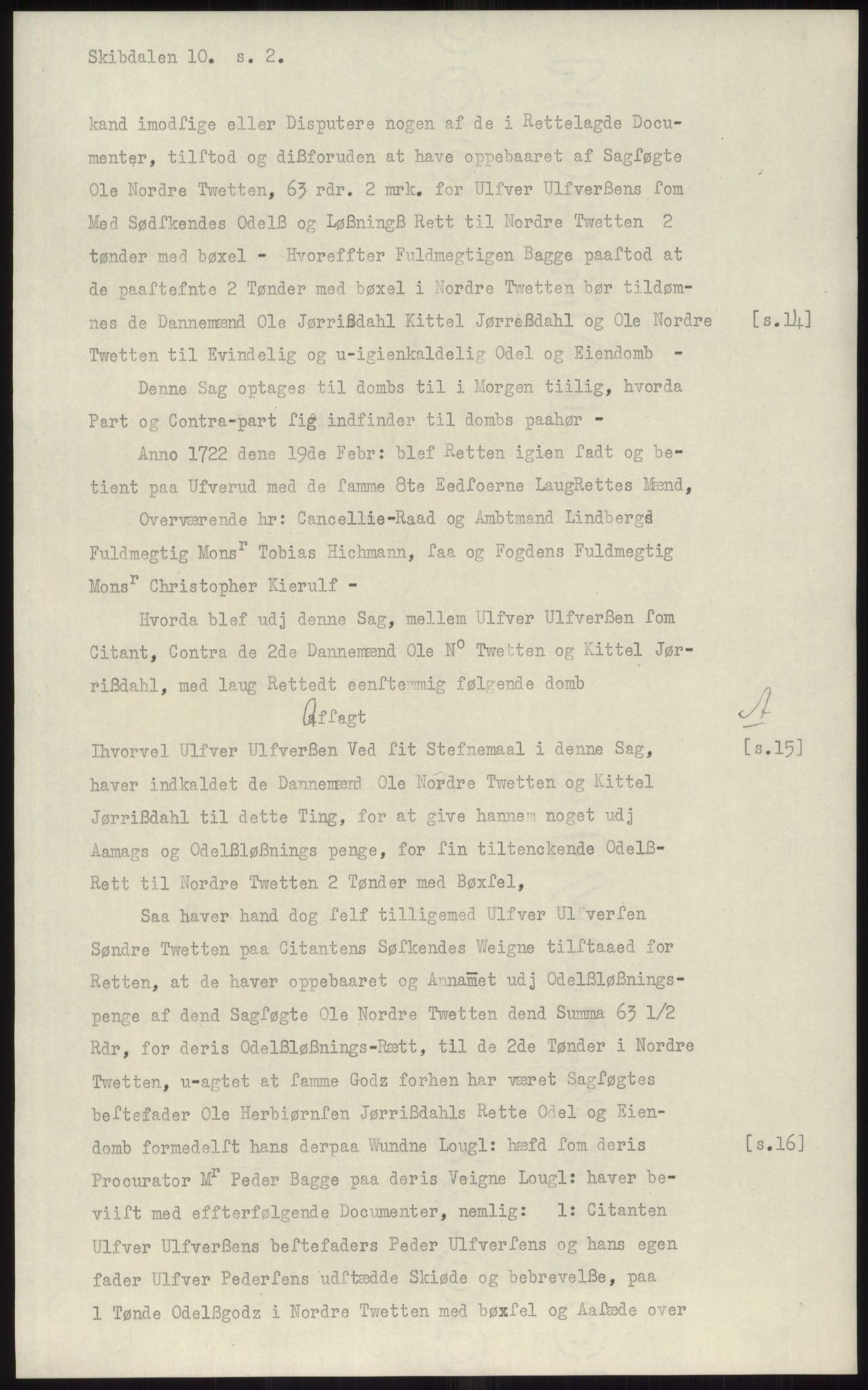 Samlinger til kildeutgivelse, Diplomavskriftsamlingen, AV/RA-EA-4053/H/Ha, p. 2966