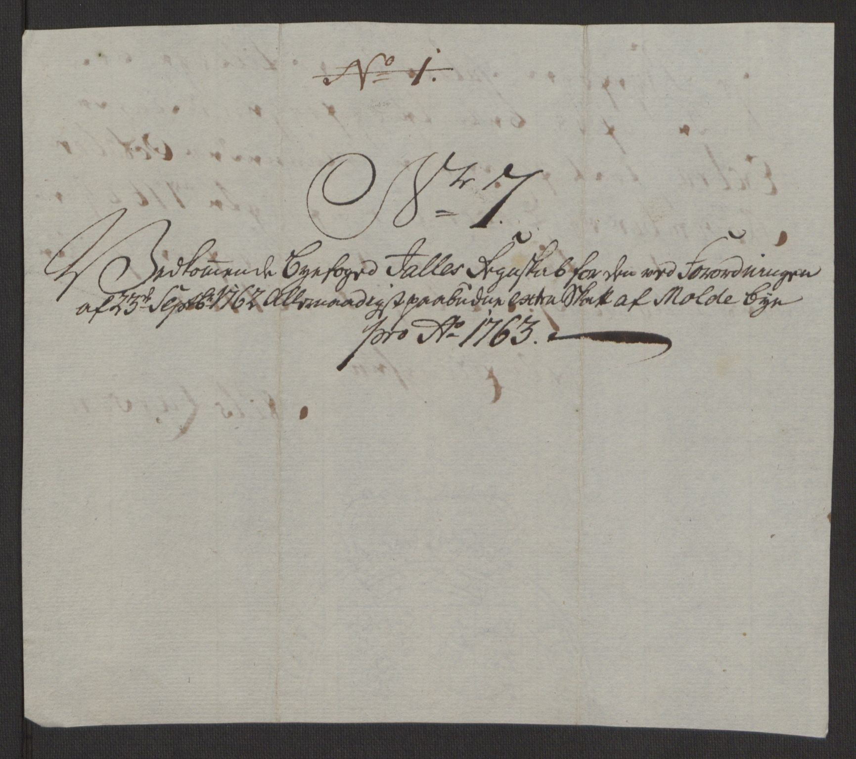 Rentekammeret inntil 1814, Reviderte regnskaper, Byregnskaper, AV/RA-EA-4066/R/Rq/L0487/0004: [Q1] Kontribusjonsregnskap / Ekstraskatt, 1762-1772, p. 59