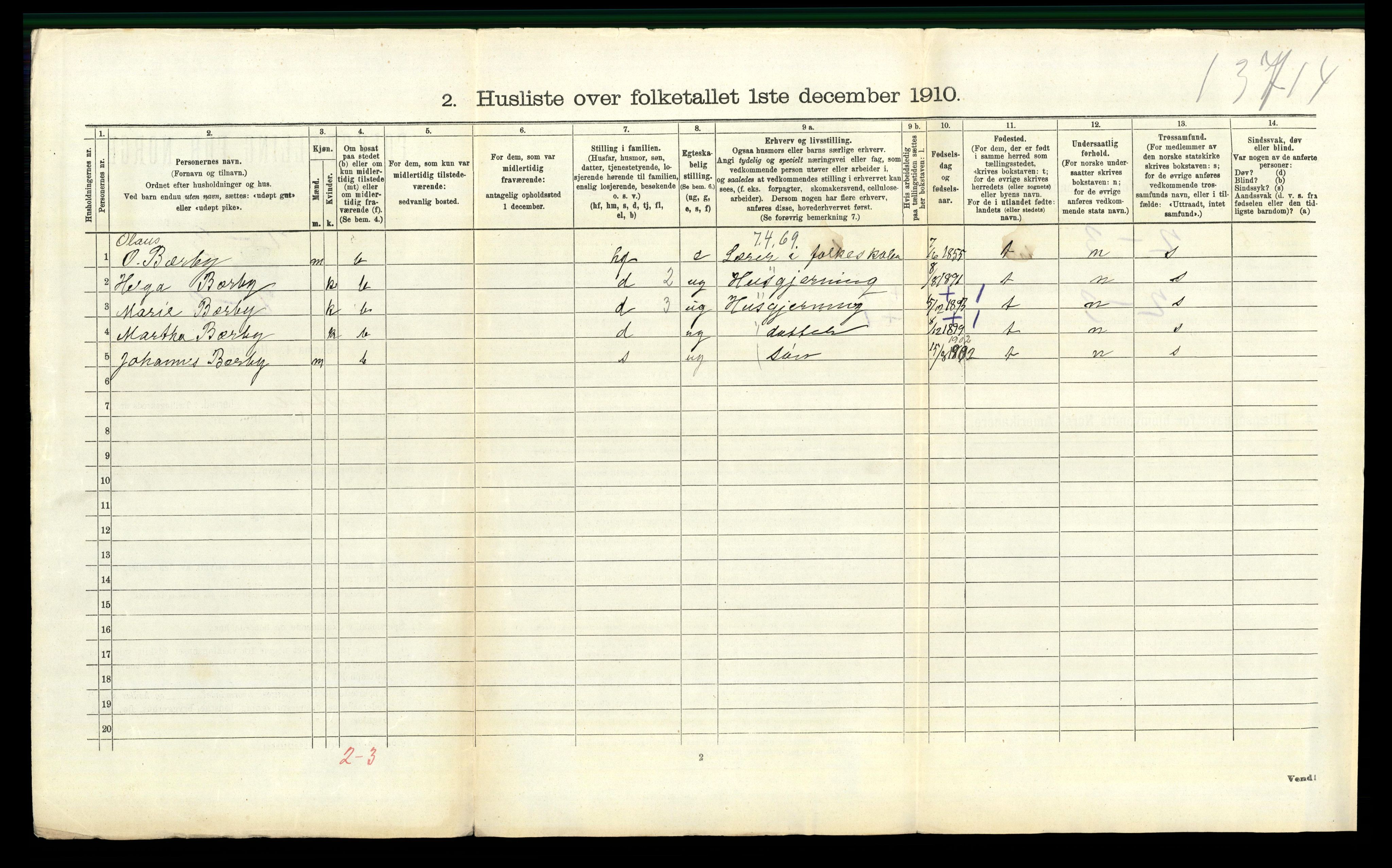 RA, 1910 census for Rakkestad, 1910, p. 542