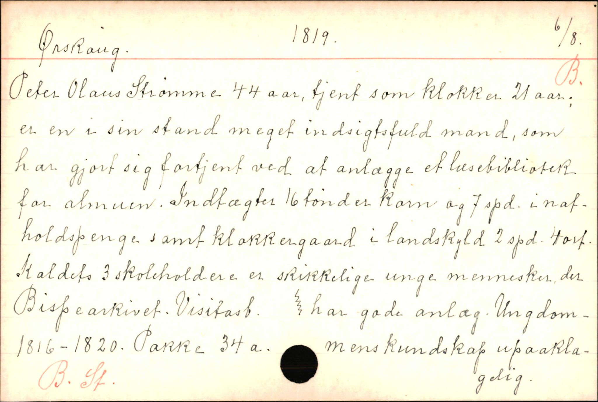 Haugen, Johannes - lærer, AV/SAB-SAB/PA-0036/01/L0001: Om klokkere og lærere, 1521-1904, p. 11120