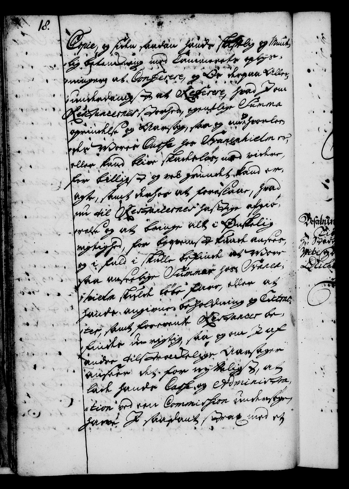 Rentekammeret, Kammerkanselliet, AV/RA-EA-3111/G/Gg/Gga/L0002: Norsk ekspedisjonsprotokoll med register (merket RK 53.2), 1723-1727, p. 18