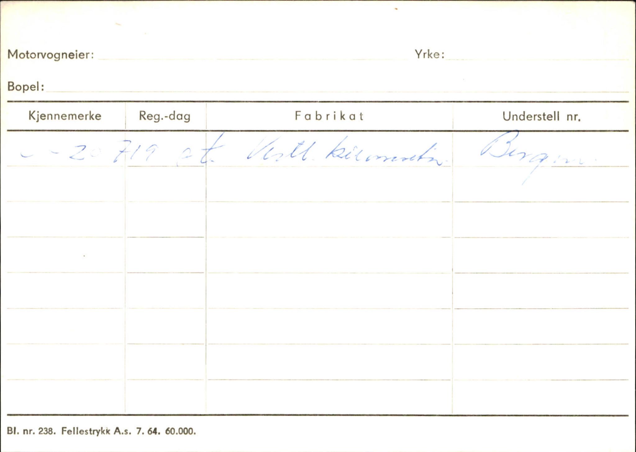 Statens vegvesen, Sogn og Fjordane vegkontor, SAB/A-5301/4/F/L0126: Eigarregister Fjaler M-Å. Leikanger A-Å, 1945-1975, p. 134