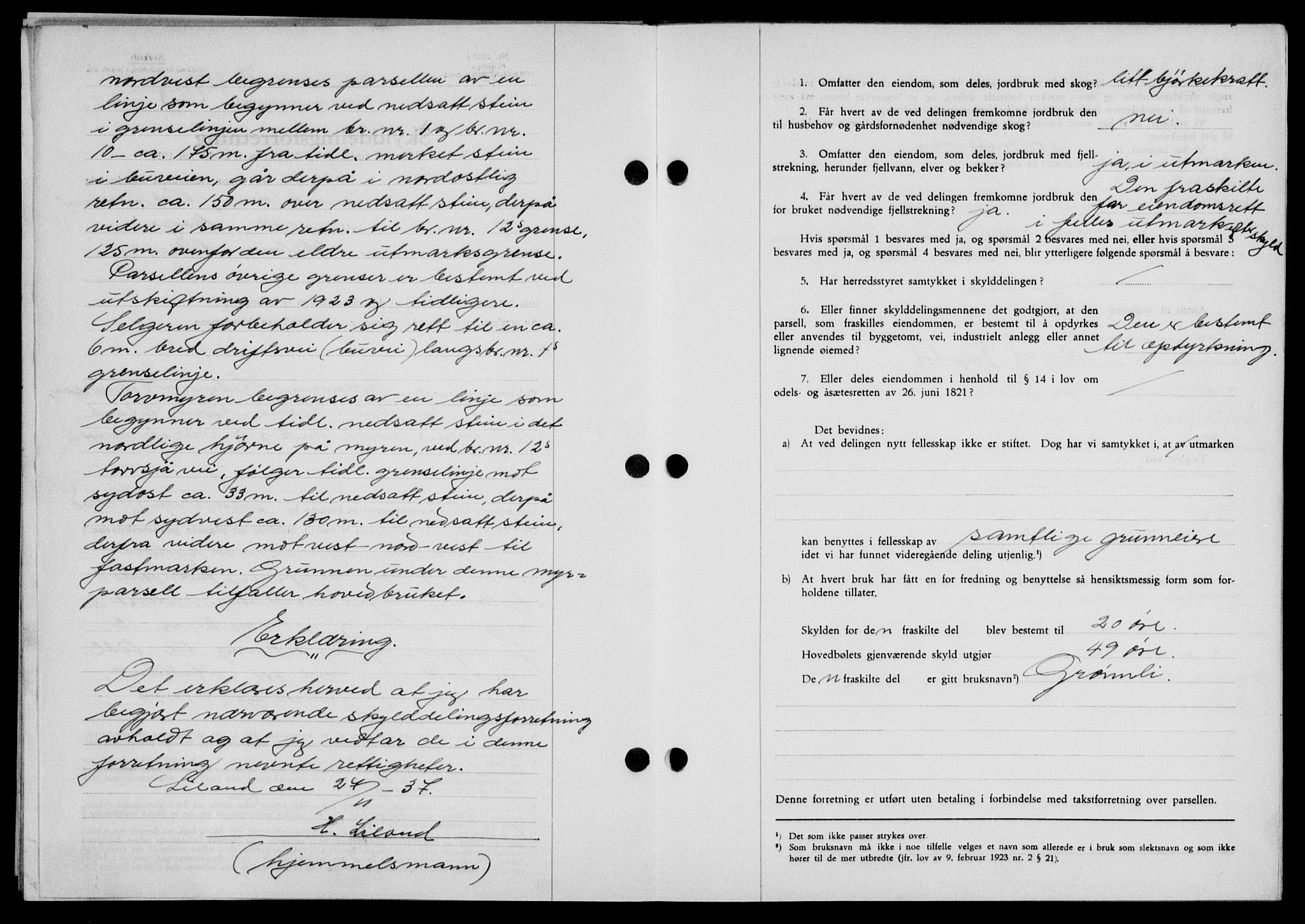 Lofoten sorenskriveri, SAT/A-0017/1/2/2C/L0003a: Mortgage book no. 3a, 1937-1938, Diary no: : 71/1938