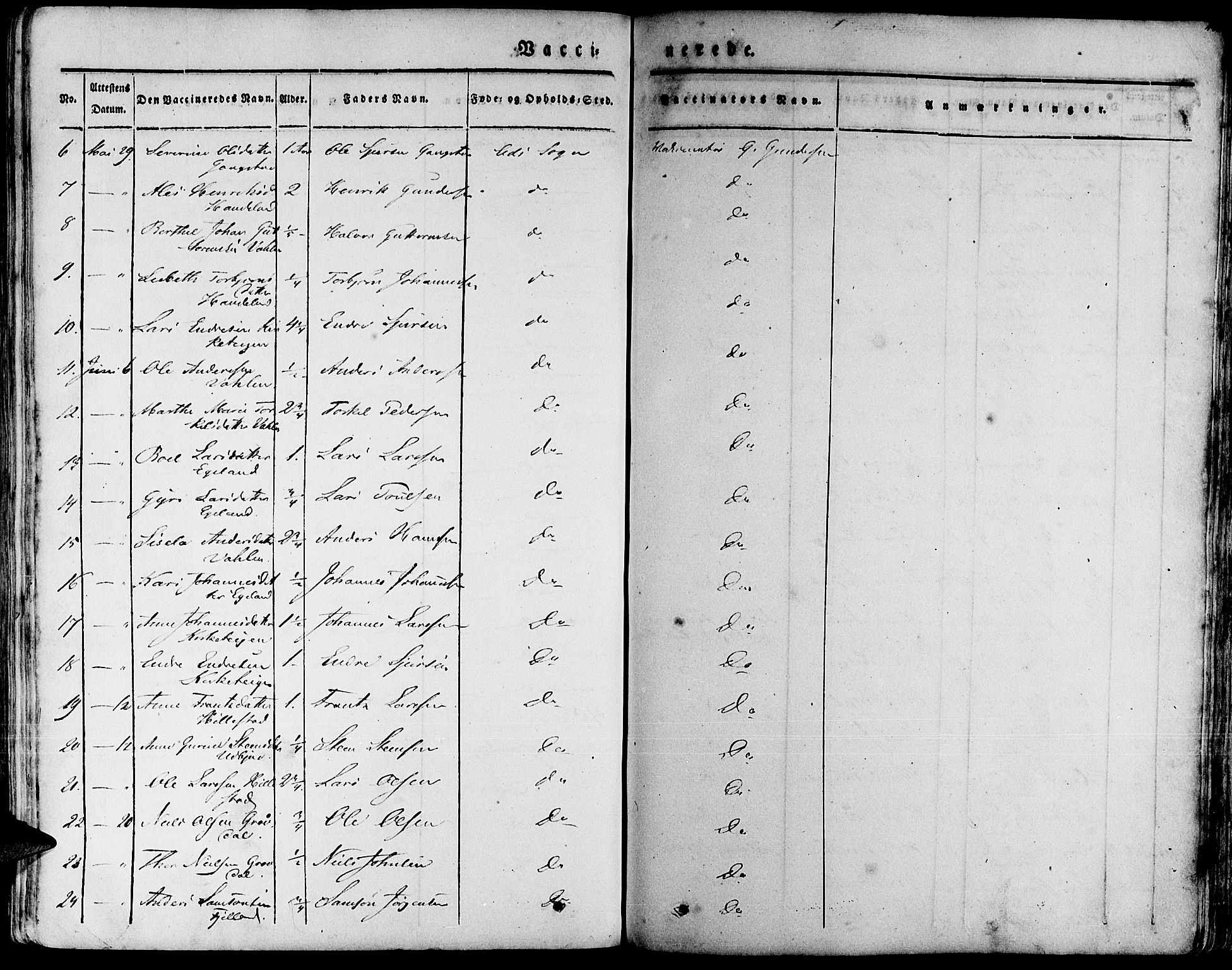 Fjelberg sokneprestembete, AV/SAB-A-75201/H/Haa: Parish register (official) no. A 6, 1835-1851, p. 446