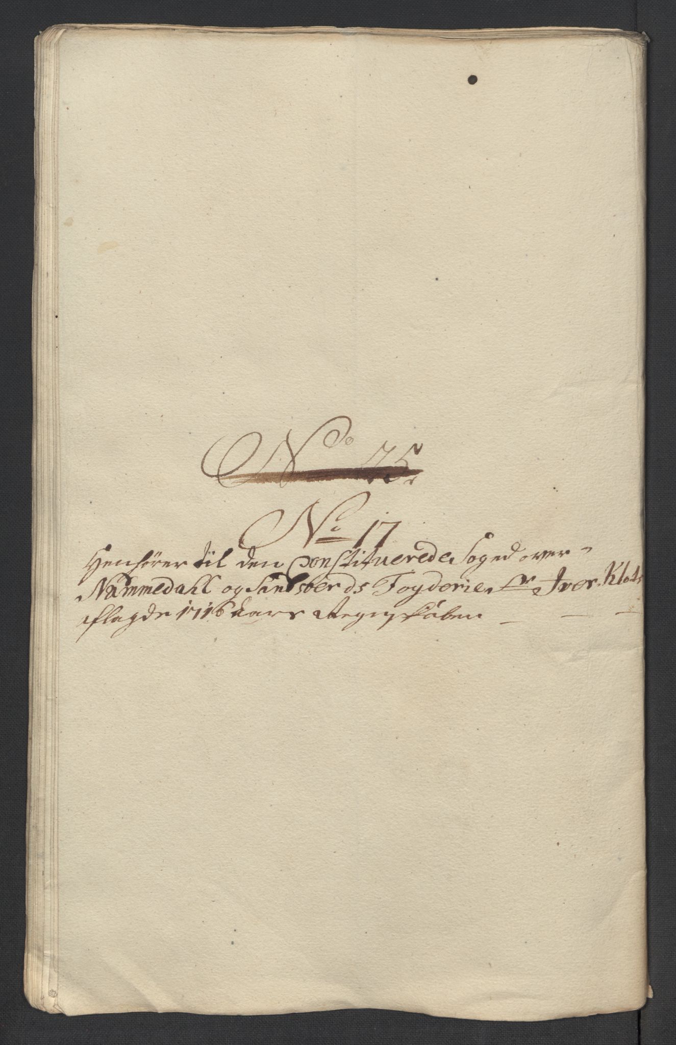 Rentekammeret inntil 1814, Reviderte regnskaper, Fogderegnskap, RA/EA-4092/R24/L1592: Fogderegnskap Numedal og Sandsvær, 1716, p. 321