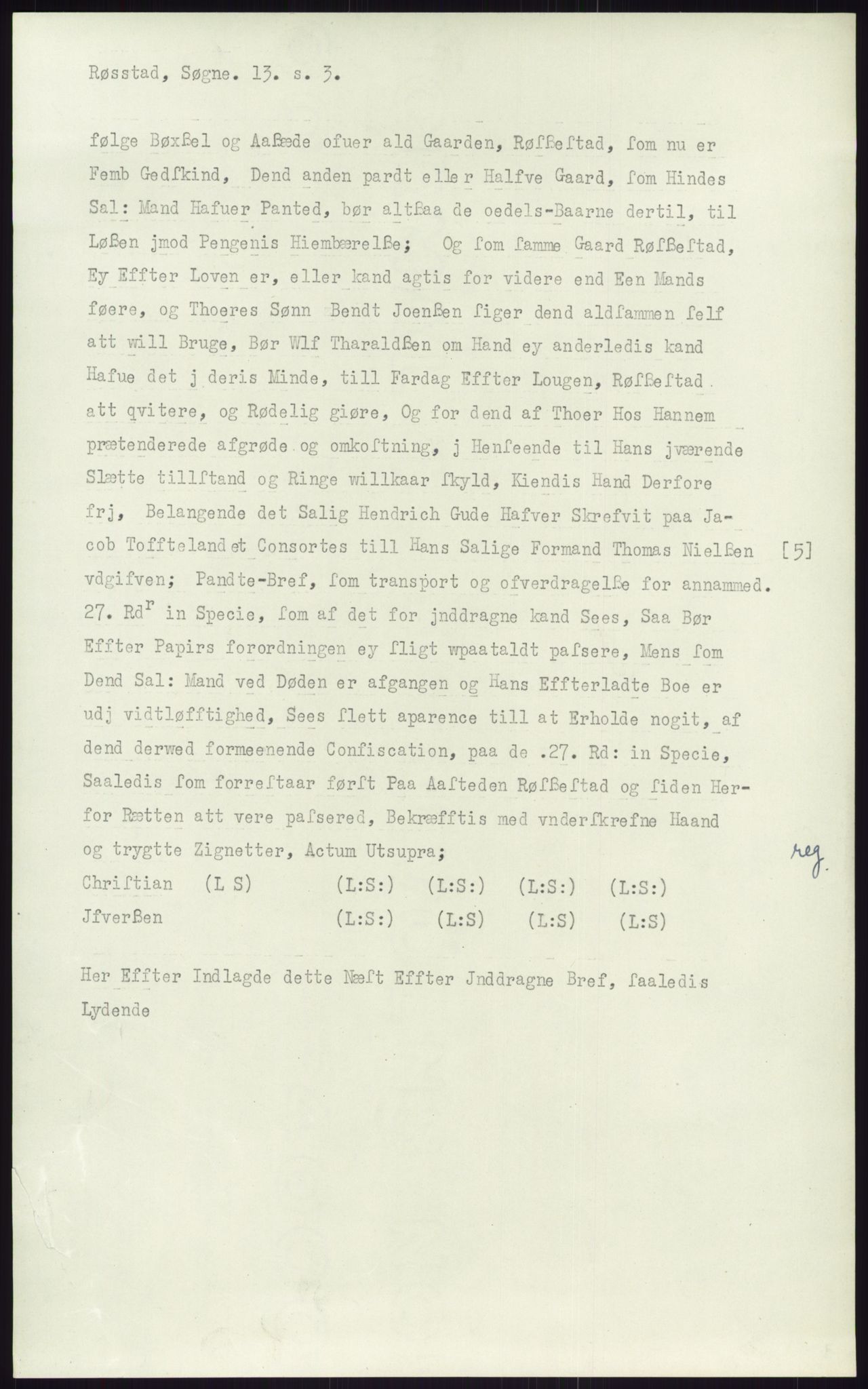 Samlinger til kildeutgivelse, Diplomavskriftsamlingen, RA/EA-4053/H/Ha, p. 2602