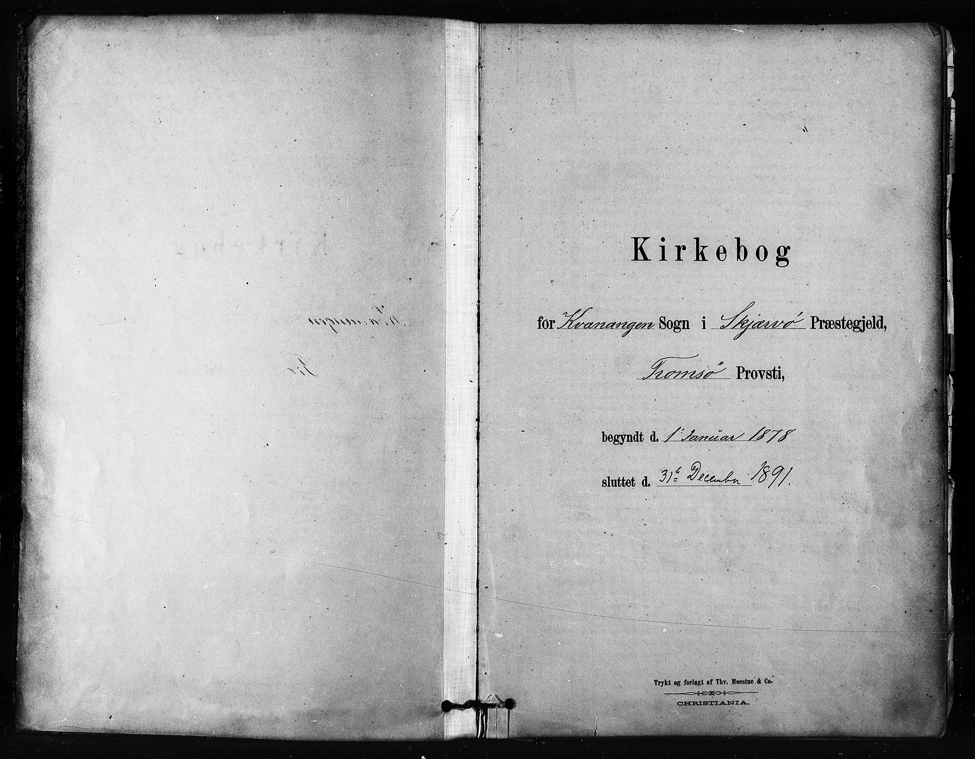 Skjervøy sokneprestkontor, SATØ/S-1300/H/Ha/Haa/L0012kirke: Parish register (official) no. 12, 1878-1891