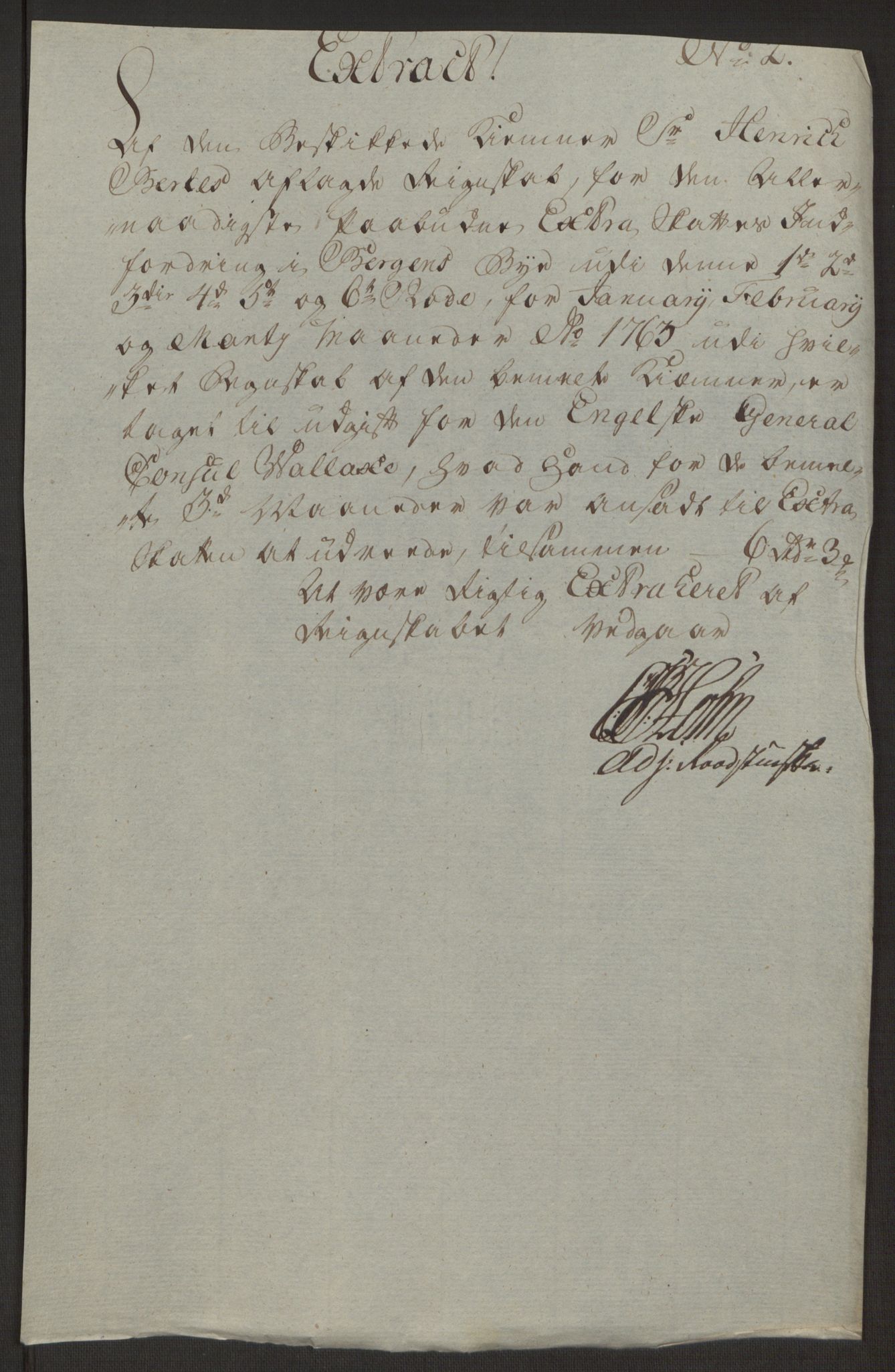 Rentekammeret inntil 1814, Reviderte regnskaper, Byregnskaper, AV/RA-EA-4066/R/Rp/L0366/0001: [P20] Kontribusjonsregnskap / Ekstraskatt, 1763, p. 251