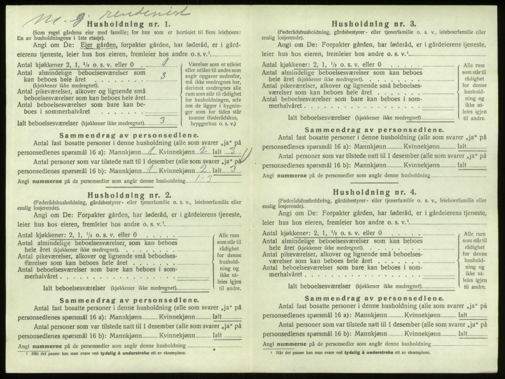 SAO, 1920 census for Berg, 1920, p. 566