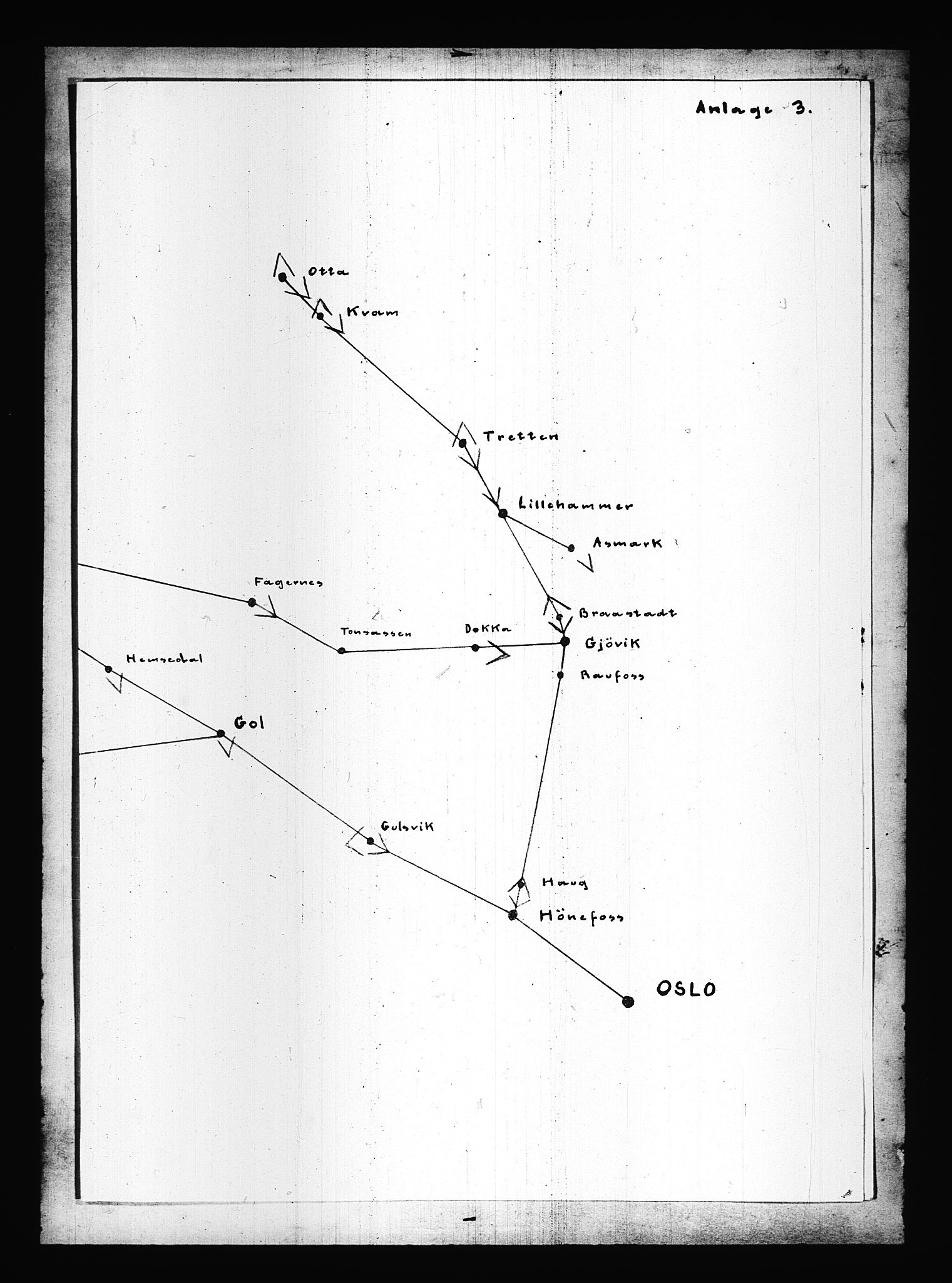 Documents Section, RA/RAFA-2200/V/L0084: Amerikansk mikrofilm "Captured German Documents".
Box No. 723.  FKA jnr. 615/1954., 1940, p. 146