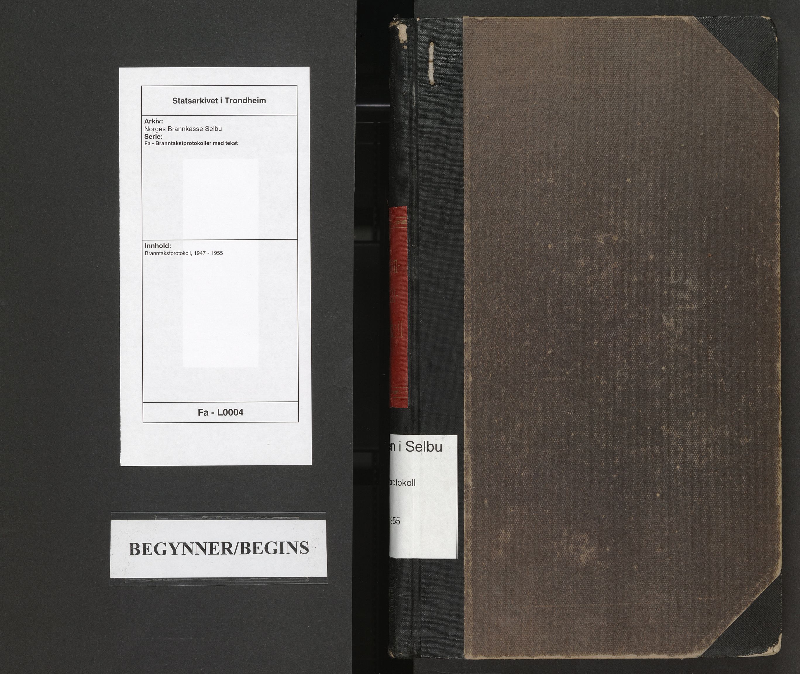 Norges Brannkasse Selbu, AV/SAT-A-5539/Fa/L0004: Branntakstprotokoll, 1947-1955