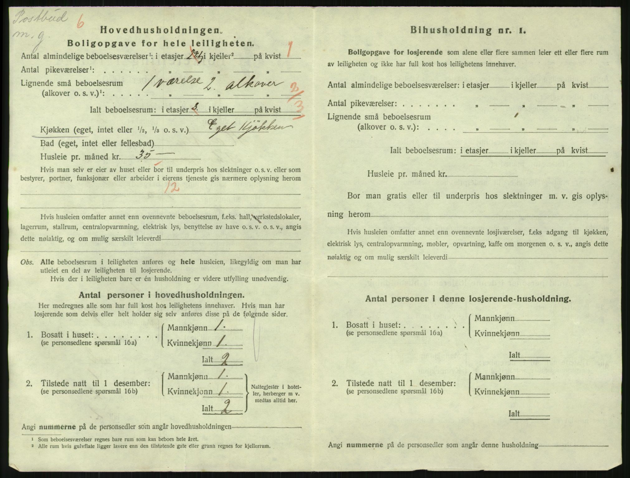 SAKO, 1920 census for Horten, 1920, p. 7968