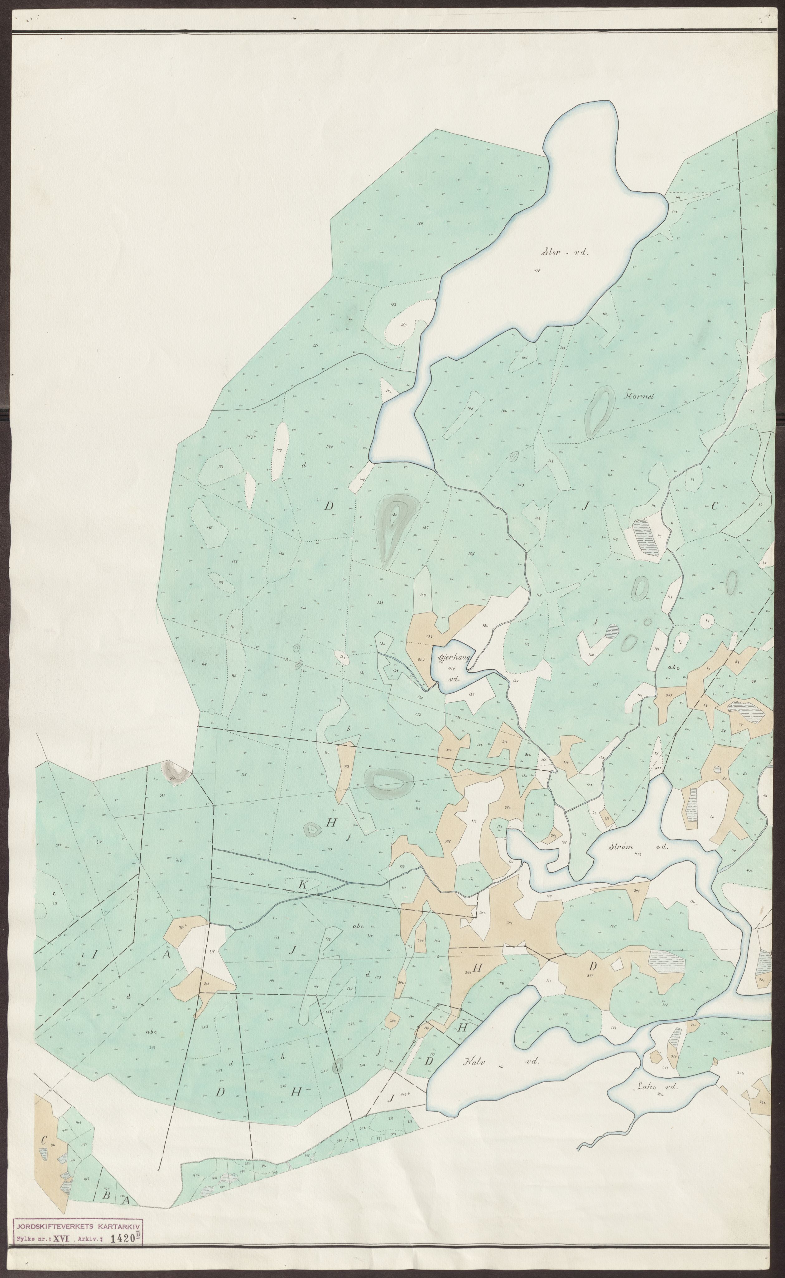 Jordskifteverkets kartarkiv, RA/S-3929/T, 1859-1988, p. 1612