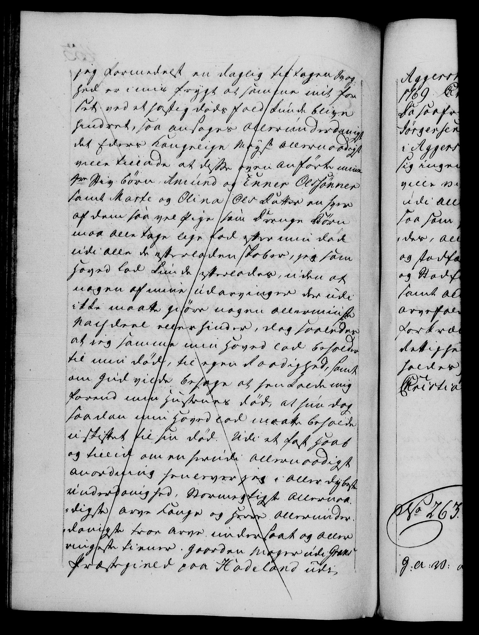 Danske Kanselli 1572-1799, AV/RA-EA-3023/F/Fc/Fca/Fcaa/L0044: Norske registre, 1769-1771, p. 453b