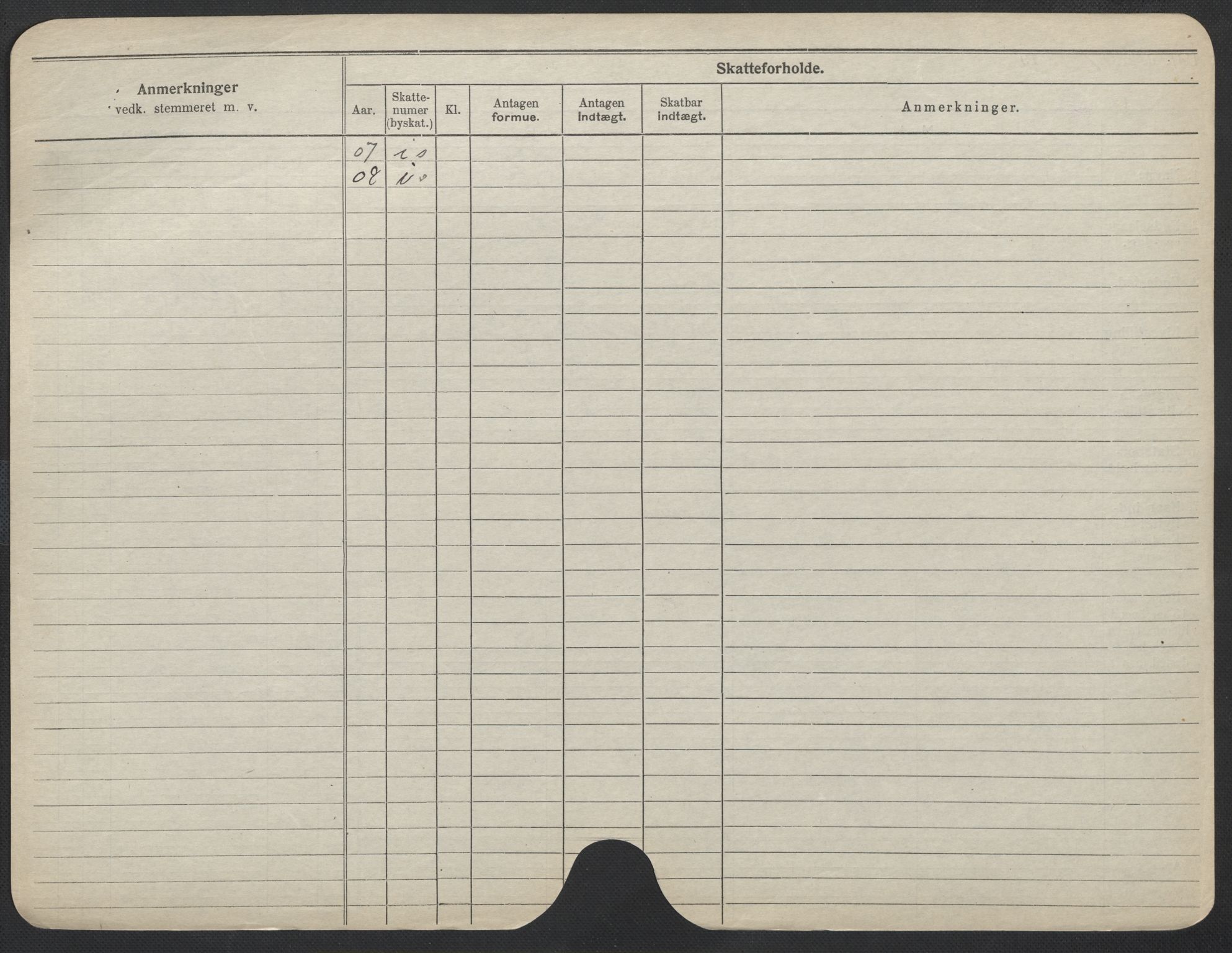 Oslo folkeregister, Registerkort, AV/SAO-A-11715/F/Fa/Fac/L0013: Kvinner, 1906-1914, p. 552b