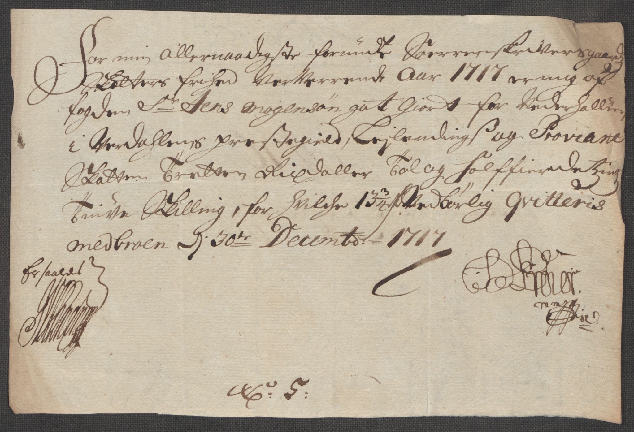 Rentekammeret inntil 1814, Reviderte regnskaper, Fogderegnskap, AV/RA-EA-4092/R62/L4207: Fogderegnskap Stjørdal og Verdal, 1717, p. 253