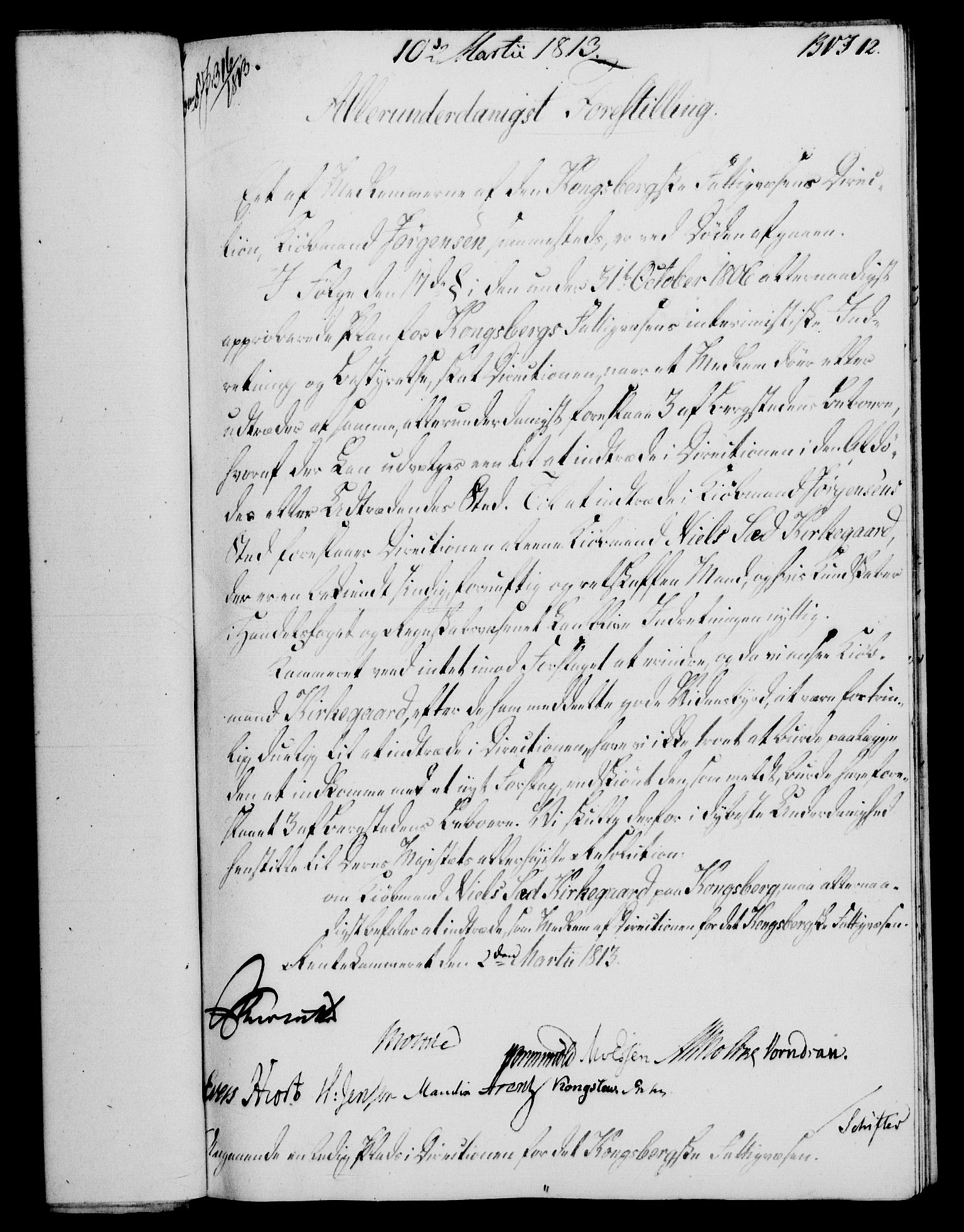 Rentekammeret, Renteskriverkontorene, AV/RA-EA-3115/M/Mf/Mfb/L0011: Relasjons- og resolusjonsprotokoll med register (merket RK 54.17), 1813-1814