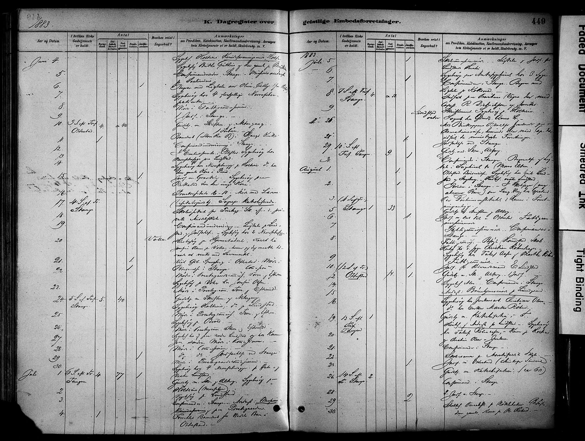 Stange prestekontor, AV/SAH-PREST-002/K/L0017: Parish register (official) no. 17, 1880-1893, p. 449