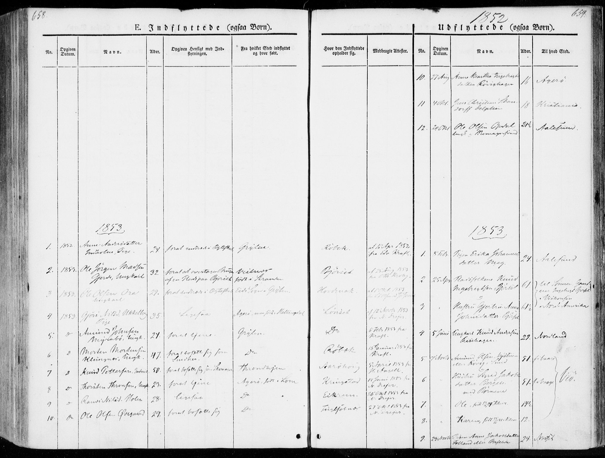 Ministerialprotokoller, klokkerbøker og fødselsregistre - Møre og Romsdal, SAT/A-1454/555/L0653: Parish register (official) no. 555A04, 1843-1869, p. 658-659