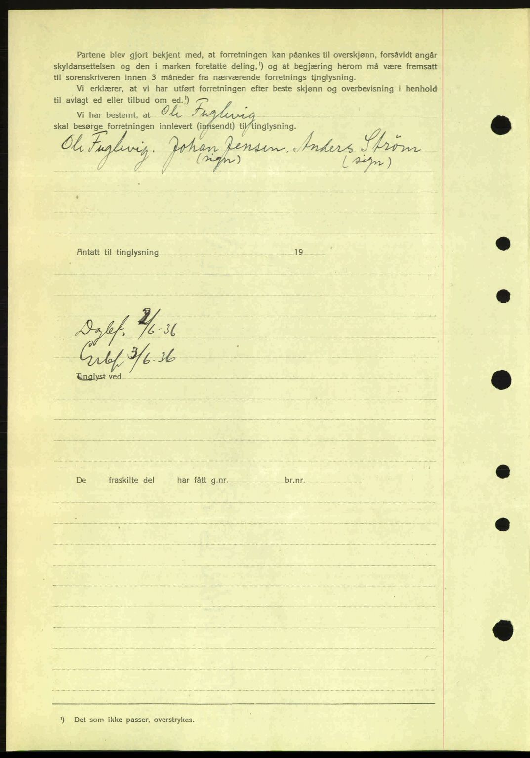 Idd og Marker sorenskriveri, AV/SAO-A-10283/G/Gb/Gbb/L0001: Mortgage book no. A1, 1936-1937, Diary no: : 568/1936