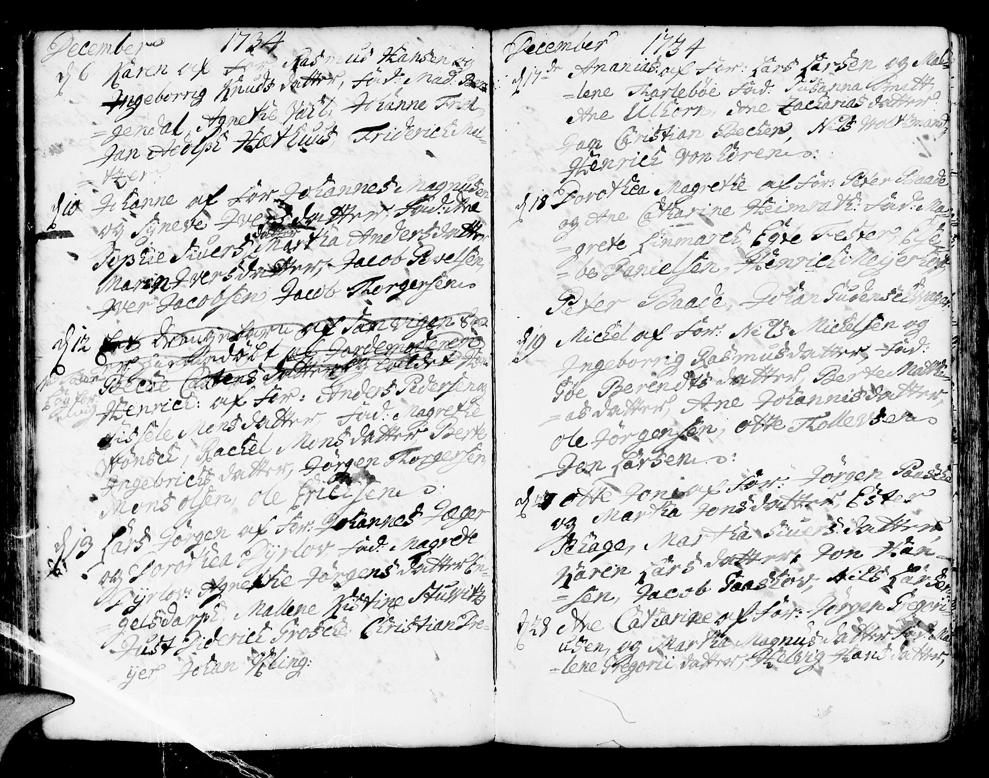 Korskirken sokneprestembete, SAB/A-76101/H/Haa/L0004: Parish register (official) no. A 4, 1720-1750, p. 148