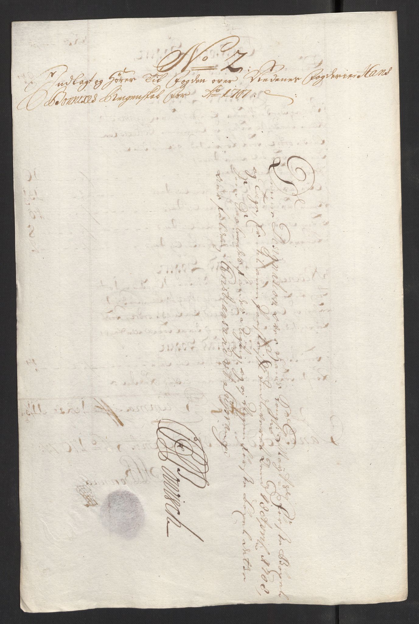 Rentekammeret inntil 1814, Reviderte regnskaper, Fogderegnskap, AV/RA-EA-4092/R39/L2318: Fogderegnskap Nedenes, 1706-1709, p. 133