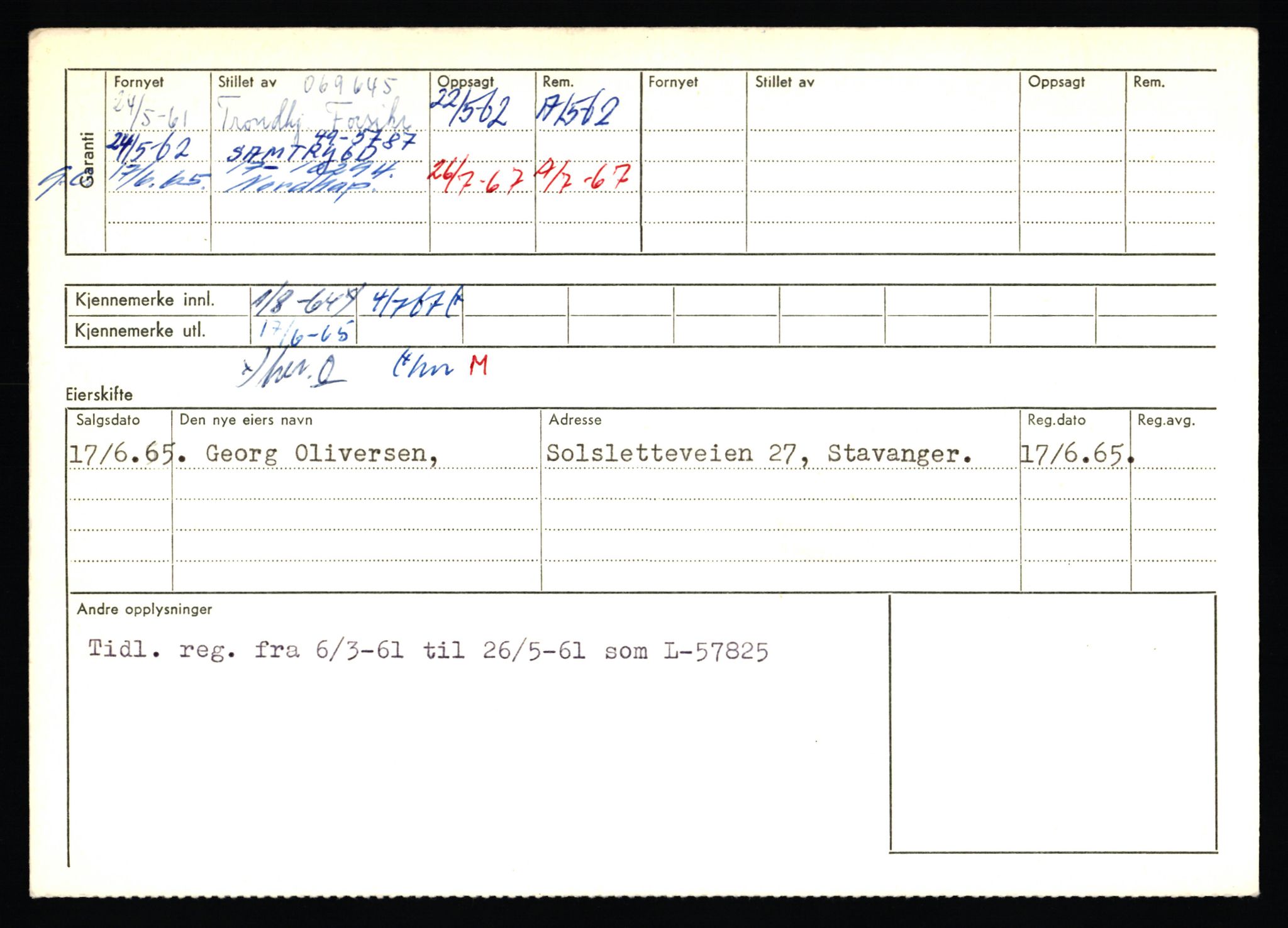 Stavanger trafikkstasjon, AV/SAST-A-101942/0/F/L0075: L-88800 - L-92499, 1930-1971, p. 886