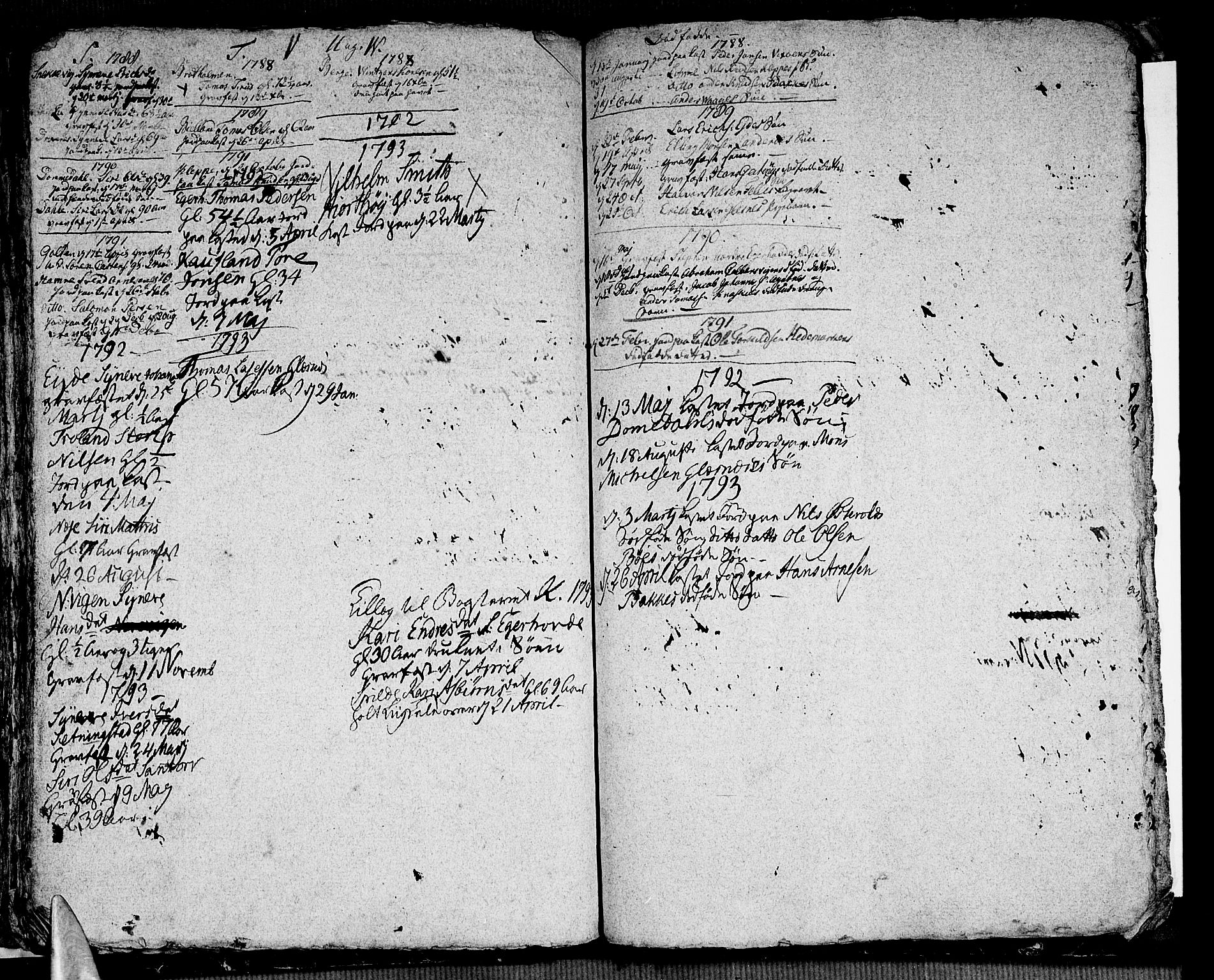 Sund sokneprestembete, AV/SAB-A-99930: Parish register (official) no. A 6, 1787-1798