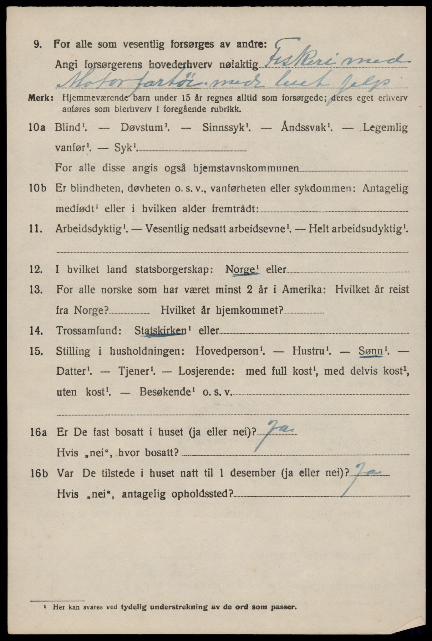 SAST, 1920 census for Åkra, 1920, p. 4387