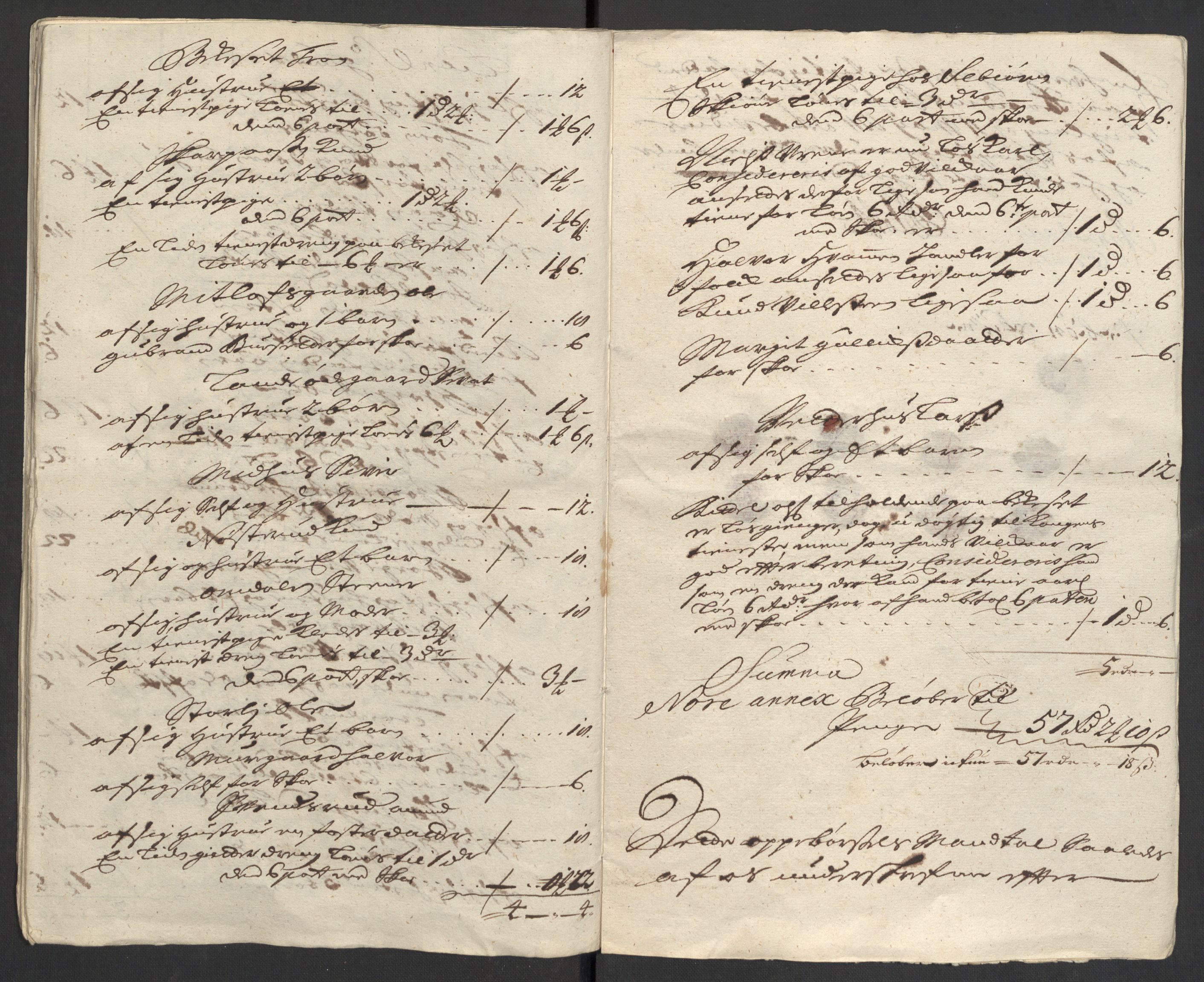 Rentekammeret inntil 1814, Reviderte regnskaper, Fogderegnskap, AV/RA-EA-4092/R24/L1586: Fogderegnskap Numedal og Sandsvær, 1711, p. 266