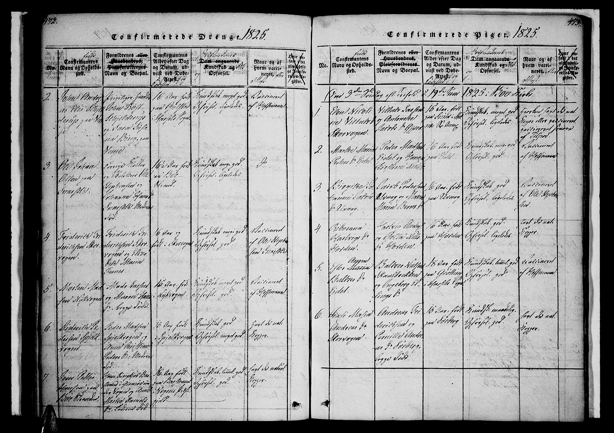 Ministerialprotokoller, klokkerbøker og fødselsregistre - Nordland, AV/SAT-A-1459/891/L1298: Parish register (official) no. 891A03, 1820-1840, p. 472-473