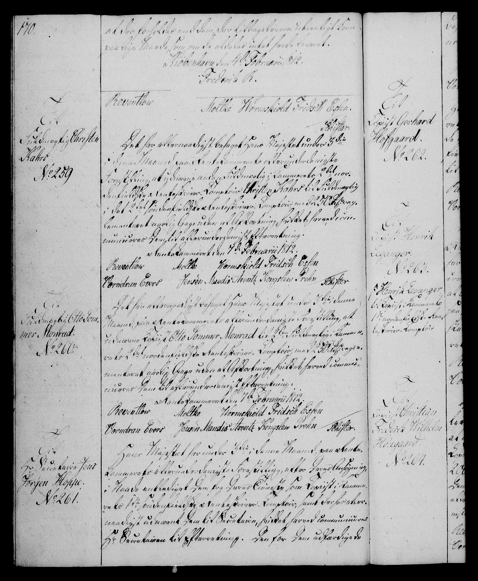 Rentekammeret, Kammerkanselliet, AV/RA-EA-3111/G/Gg/Gga/L0020: Norsk ekspedisjonsprotokoll med register (merket RK 53.20), 1811-1814, p. 170