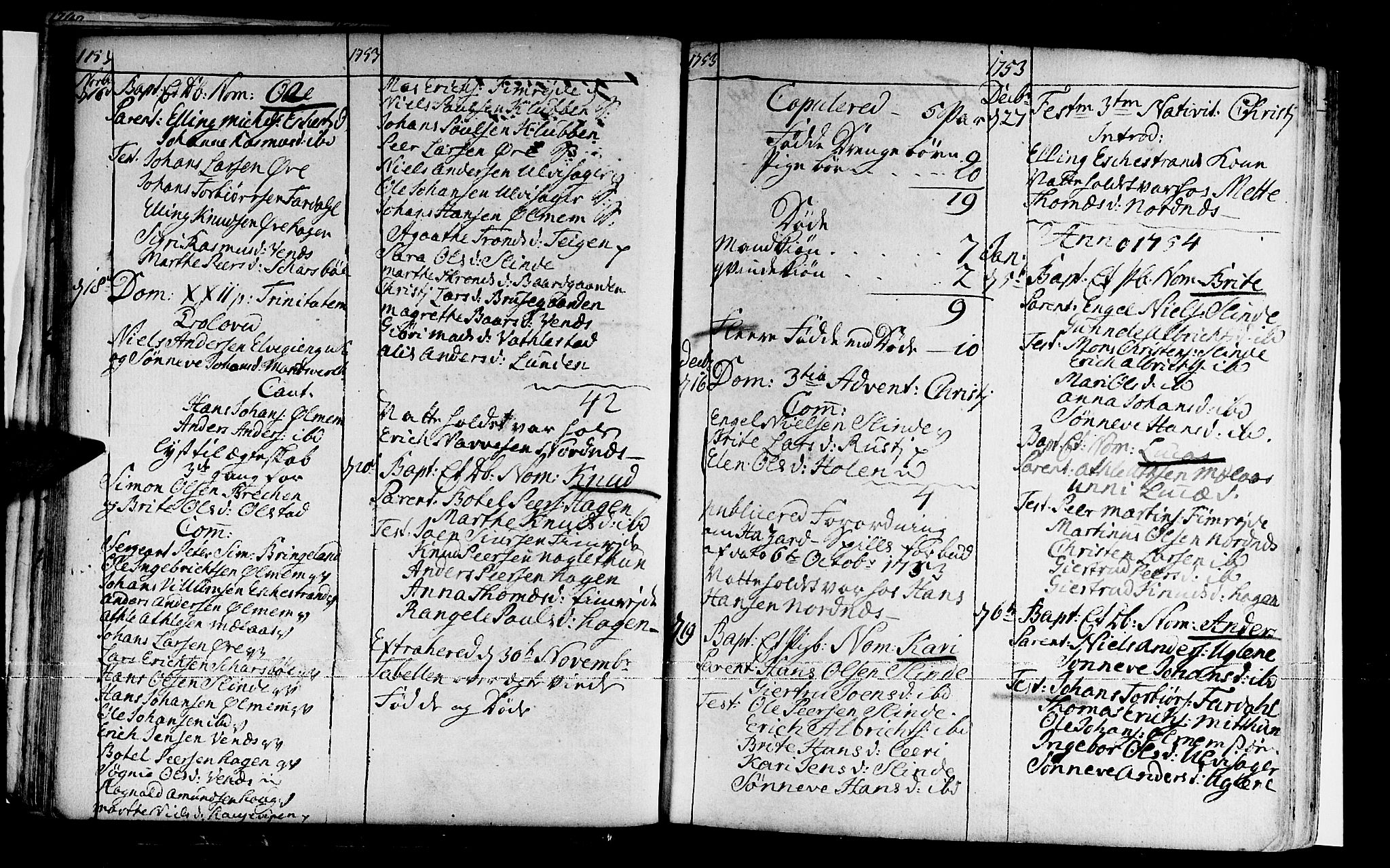 Sogndal sokneprestembete, SAB/A-81301/H/Haa/Haaa/L0004: Parish register (official) no. A 4, 1747-1782, p. 33