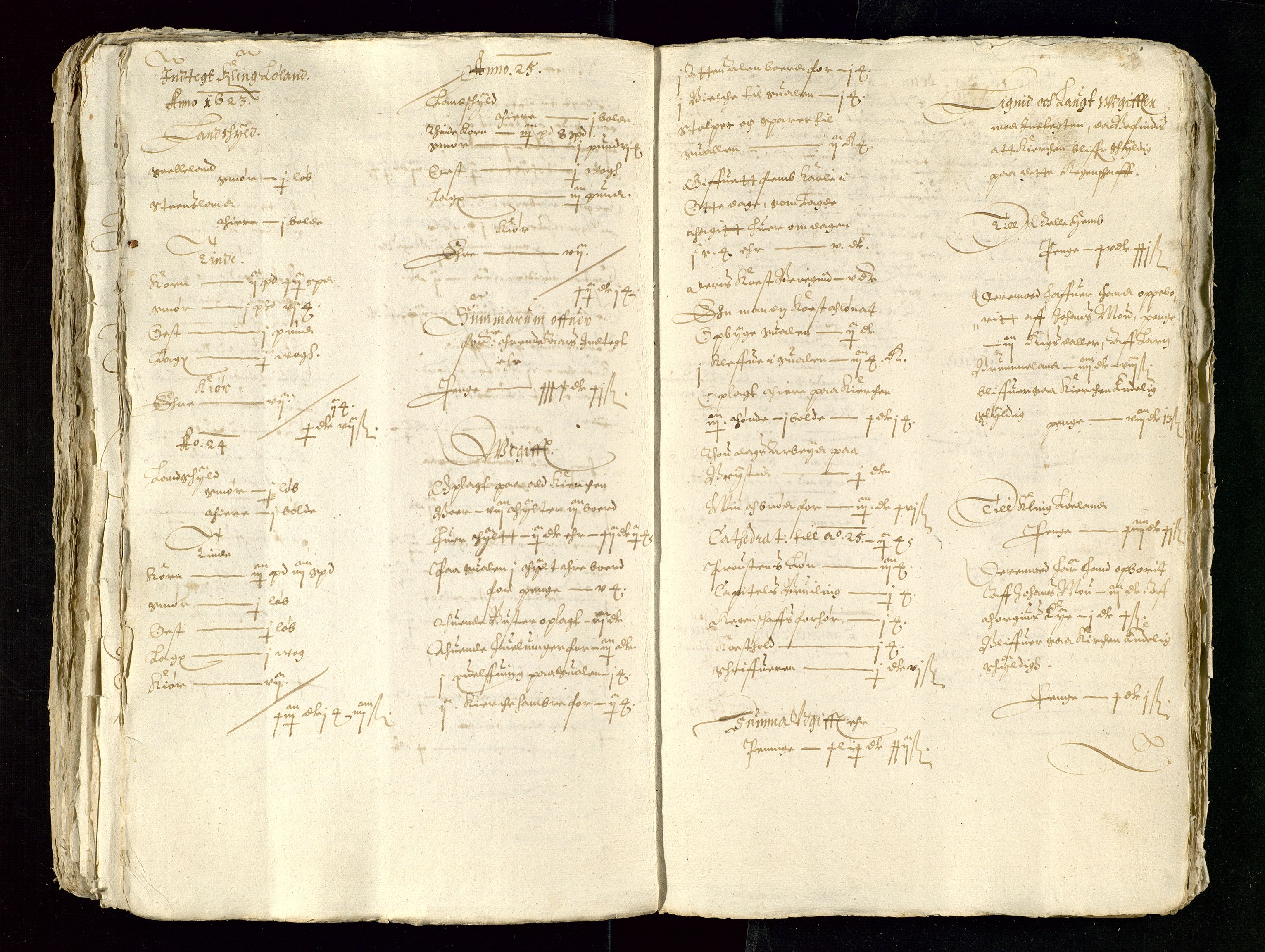 Stavanger len, AV/SAST-A-101870/Ob/L0018: Kirkeregnskaper, 1613-1632, p. 95