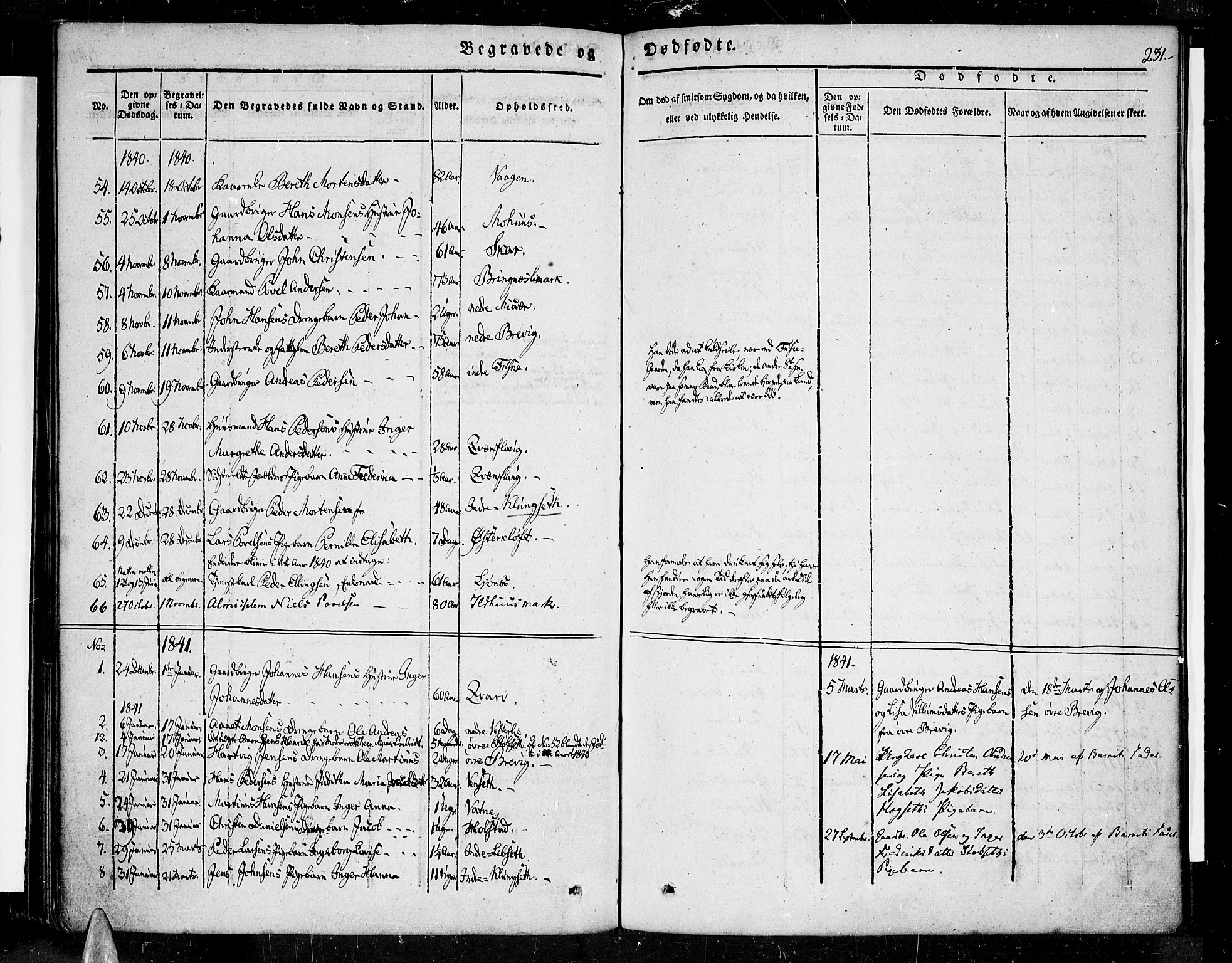 Ministerialprotokoller, klokkerbøker og fødselsregistre - Nordland, AV/SAT-A-1459/852/L0737: Parish register (official) no. 852A07, 1833-1849, p. 231