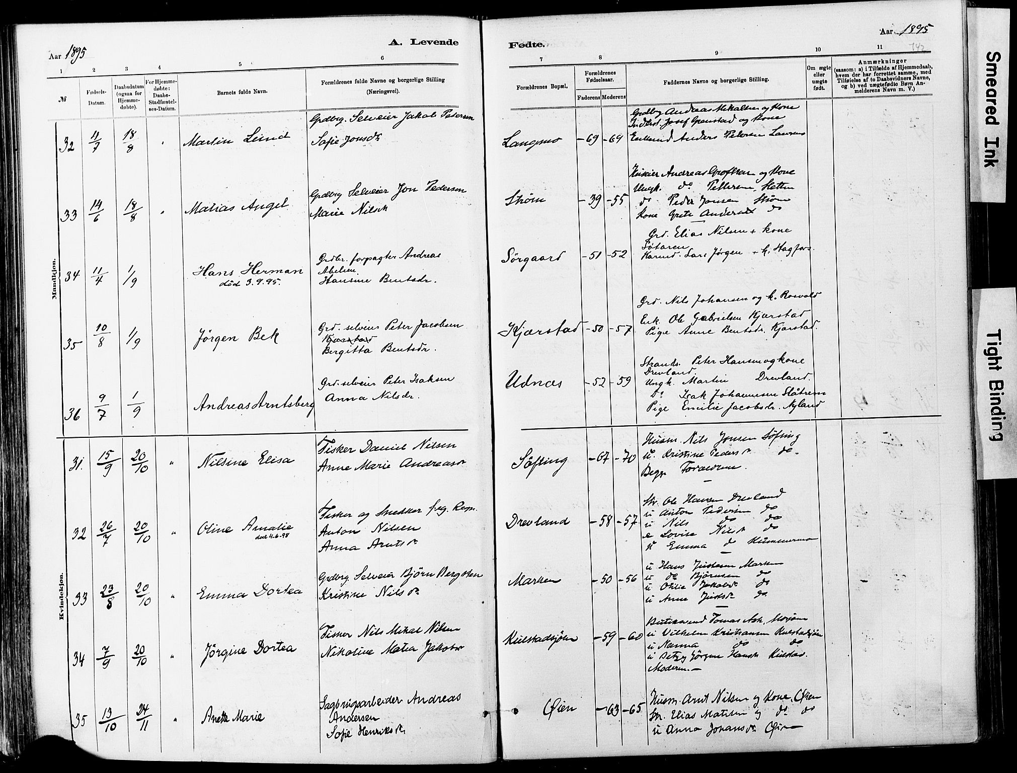 Ministerialprotokoller, klokkerbøker og fødselsregistre - Nordland, AV/SAT-A-1459/820/L0295: Parish register (official) no. 820A16, 1880-1896, p. 142