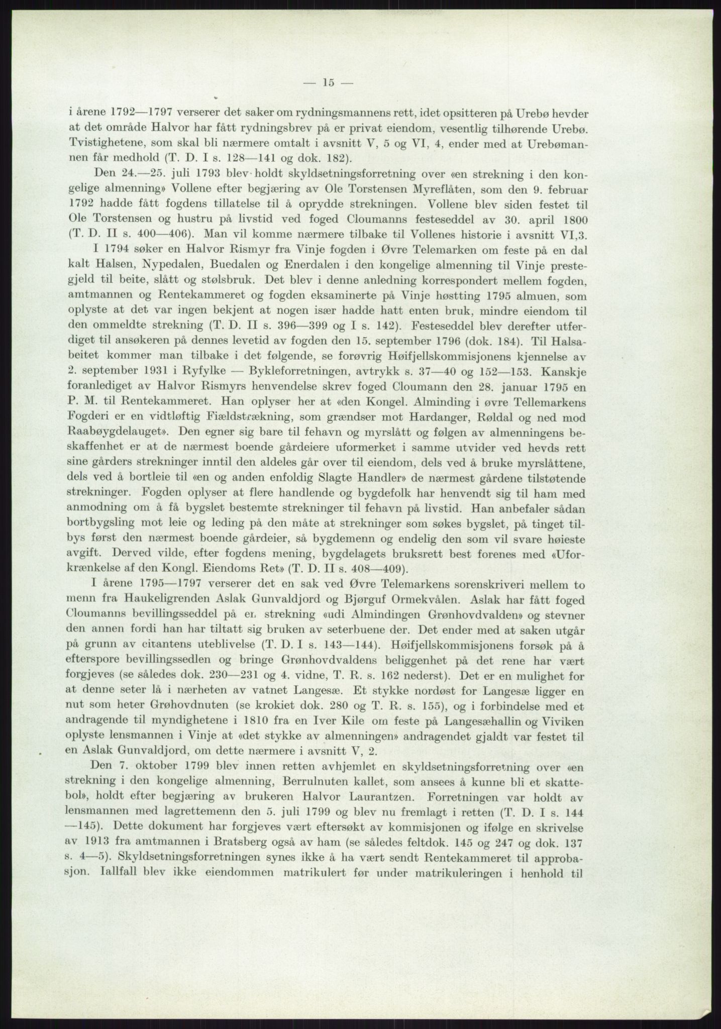 Høyfjellskommisjonen, AV/RA-S-1546/X/Xa/L0001: Nr. 1-33, 1909-1953, p. 1784