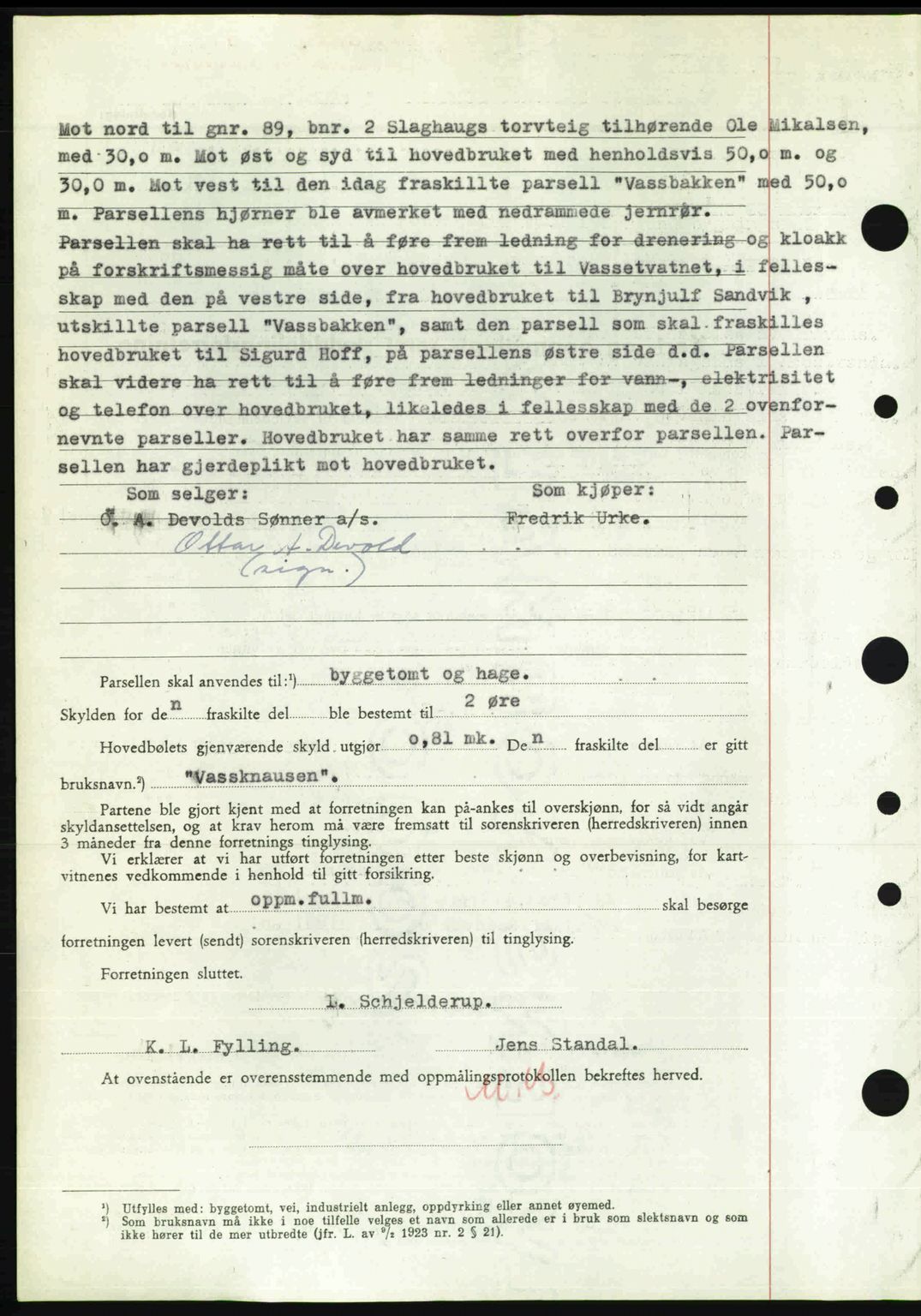 Nordre Sunnmøre sorenskriveri, AV/SAT-A-0006/1/2/2C/2Ca: Mortgage book no. A32, 1949-1949, Diary no: : 1873/1949
