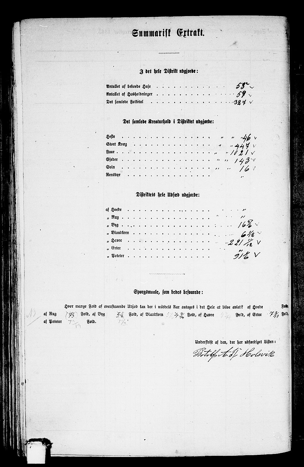 RA, 1865 census for Volda, 1865, p. 120