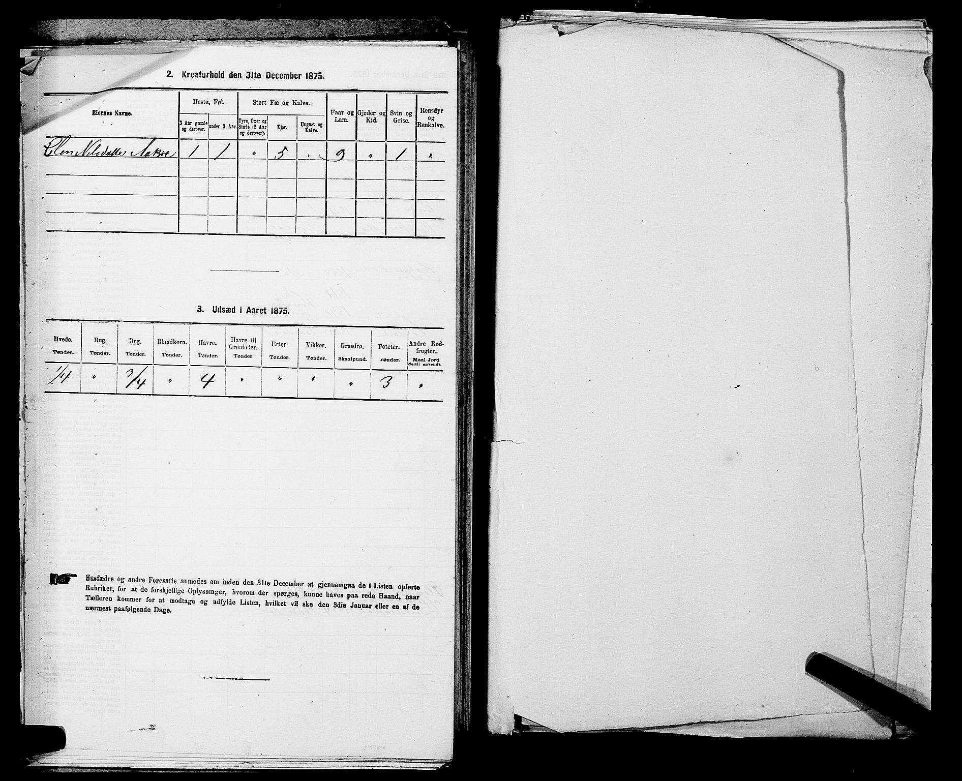 SAKO, 1875 census for 0728P Lardal, 1875, p. 410