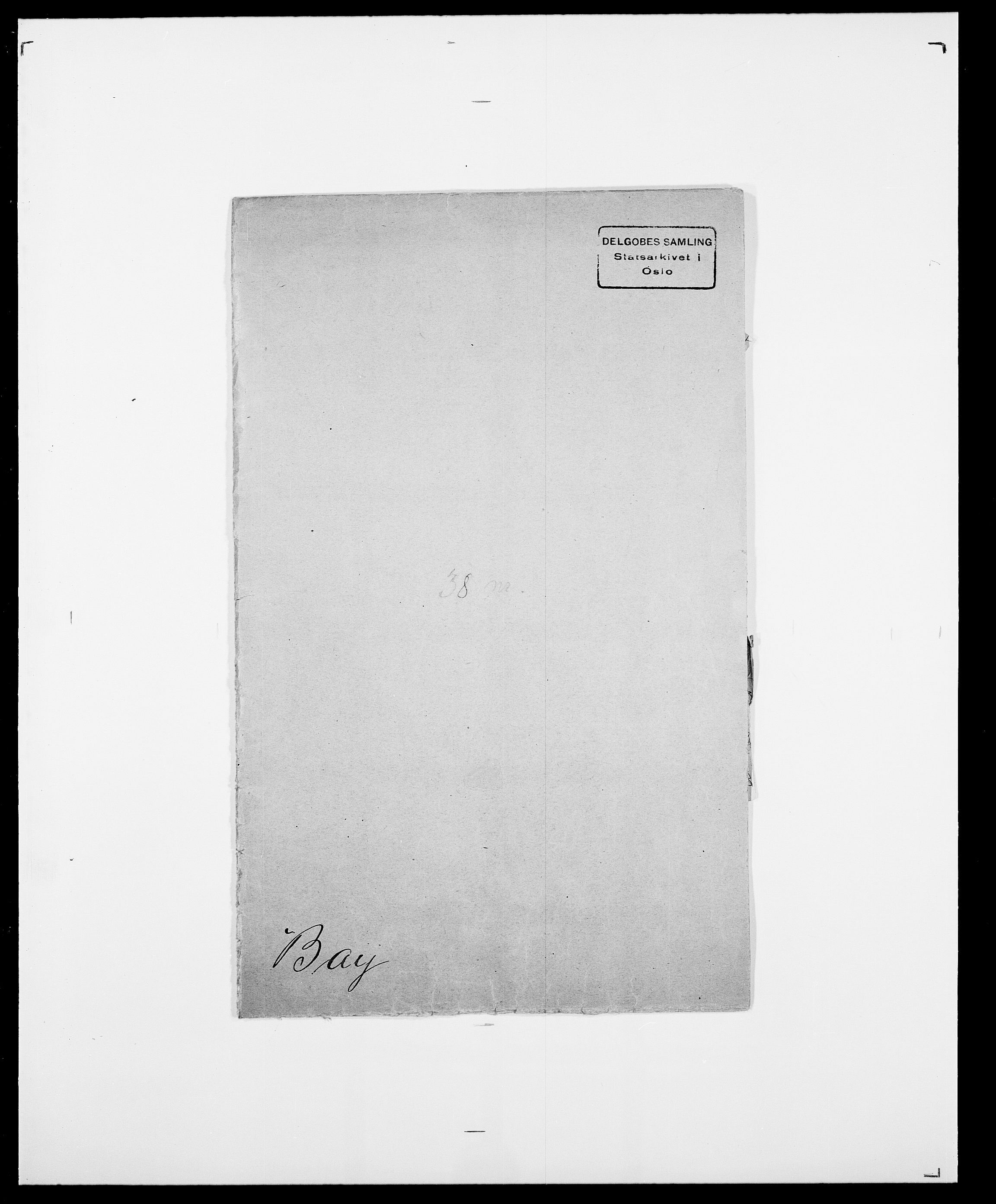 Delgobe, Charles Antoine - samling, AV/SAO-PAO-0038/D/Da/L0003: Barca - Bergen, p. 475