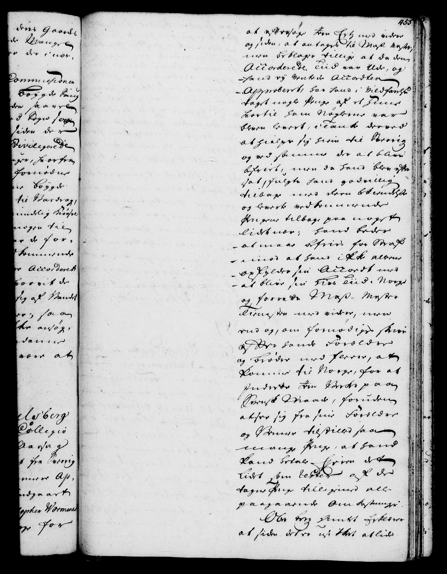 Rentekammeret, Kammerkanselliet, RA/EA-3111/G/Gh/Gha/L0032: Norsk ekstraktmemorialprotokoll (merket RK 53.77), 1753-1755, p. 455
