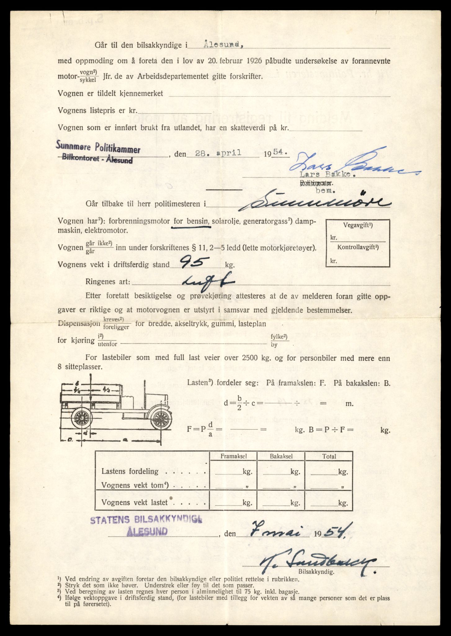 Møre og Romsdal vegkontor - Ålesund trafikkstasjon, AV/SAT-A-4099/F/Fe/L0037: Registreringskort for kjøretøy T 13031 - T 13179, 1927-1998, p. 2134